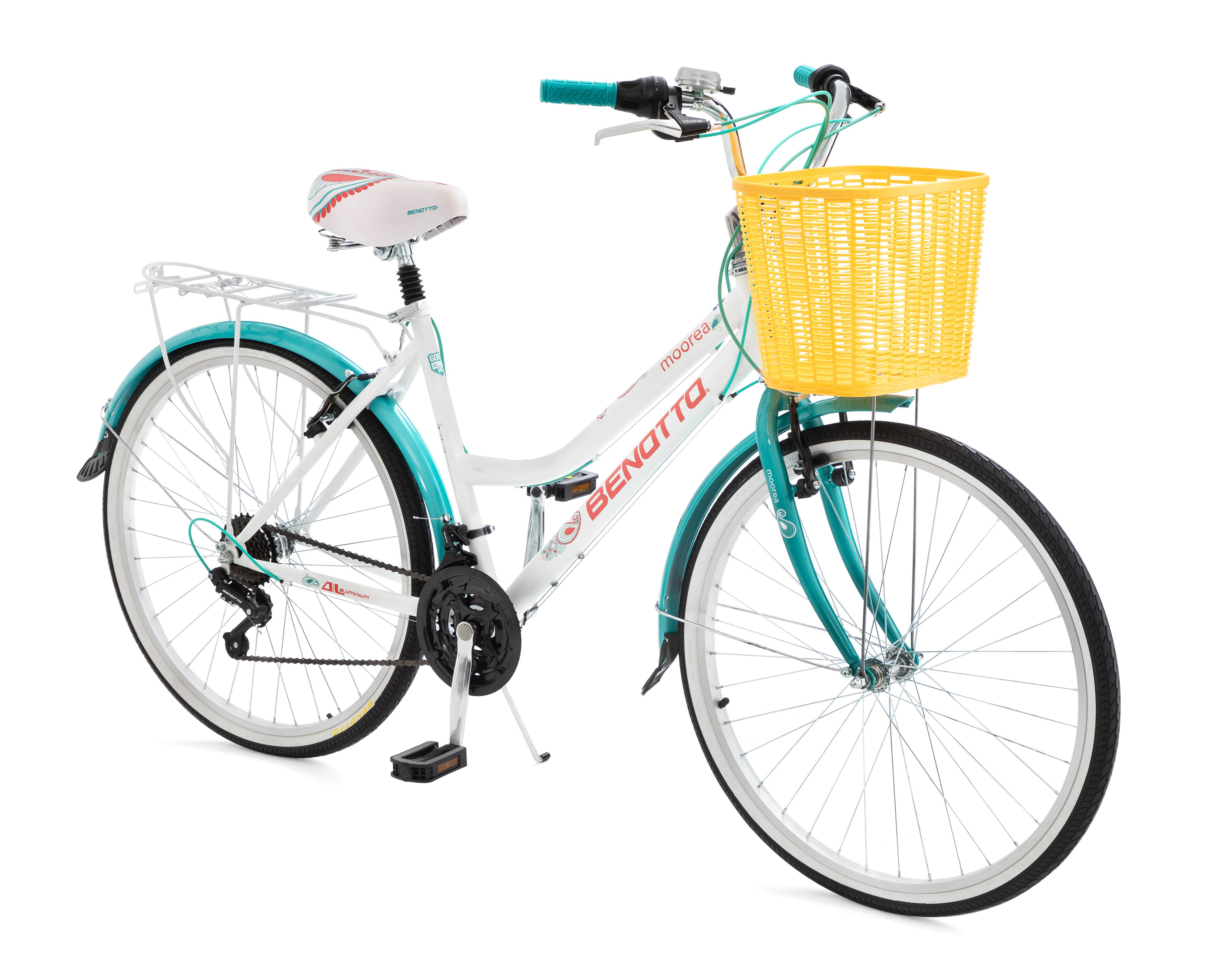 Bicicleta Urbana Benotto Moorea 26" Blanca