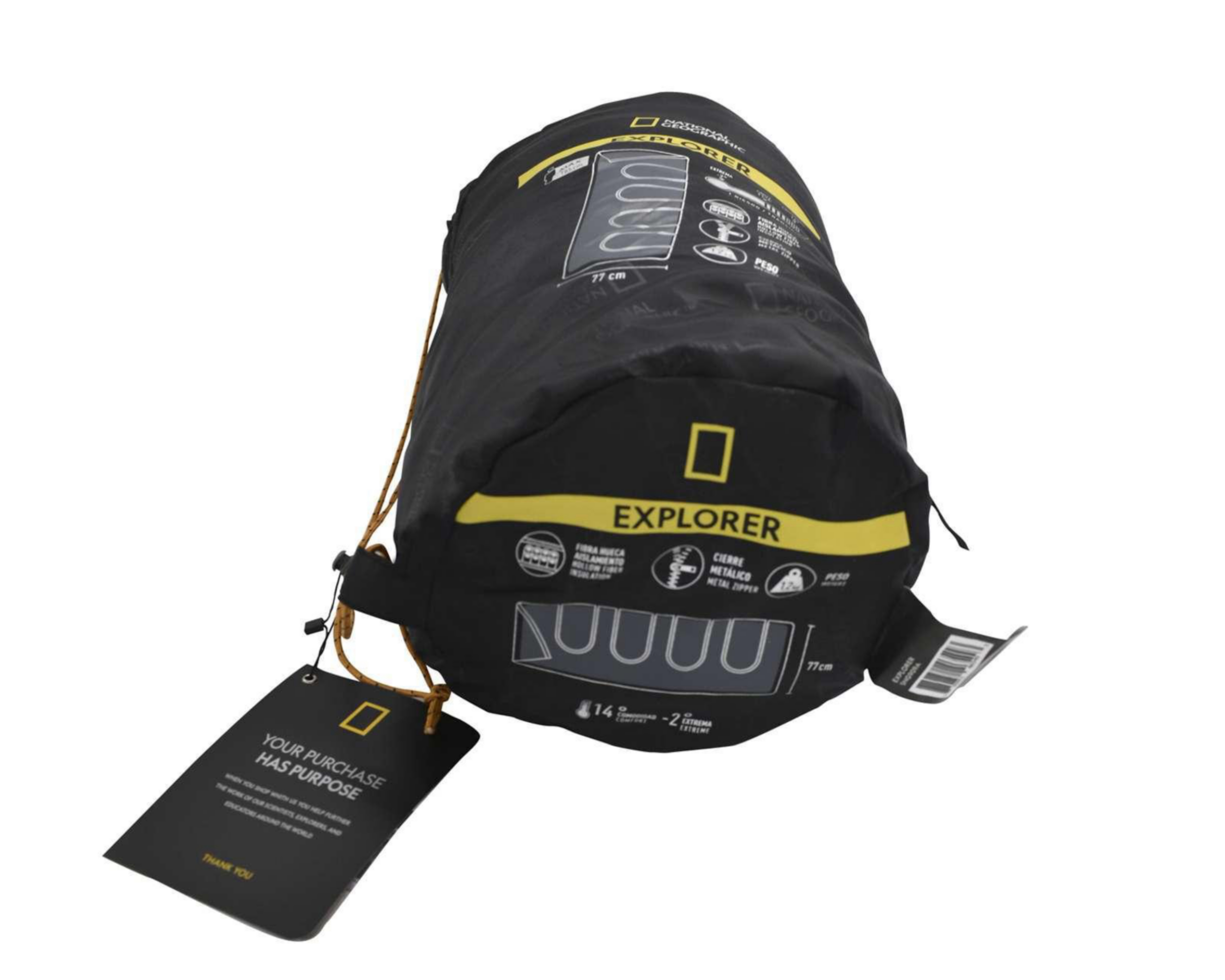 Foto 5 pulgar | Sleeping Bag National Geographic Individual