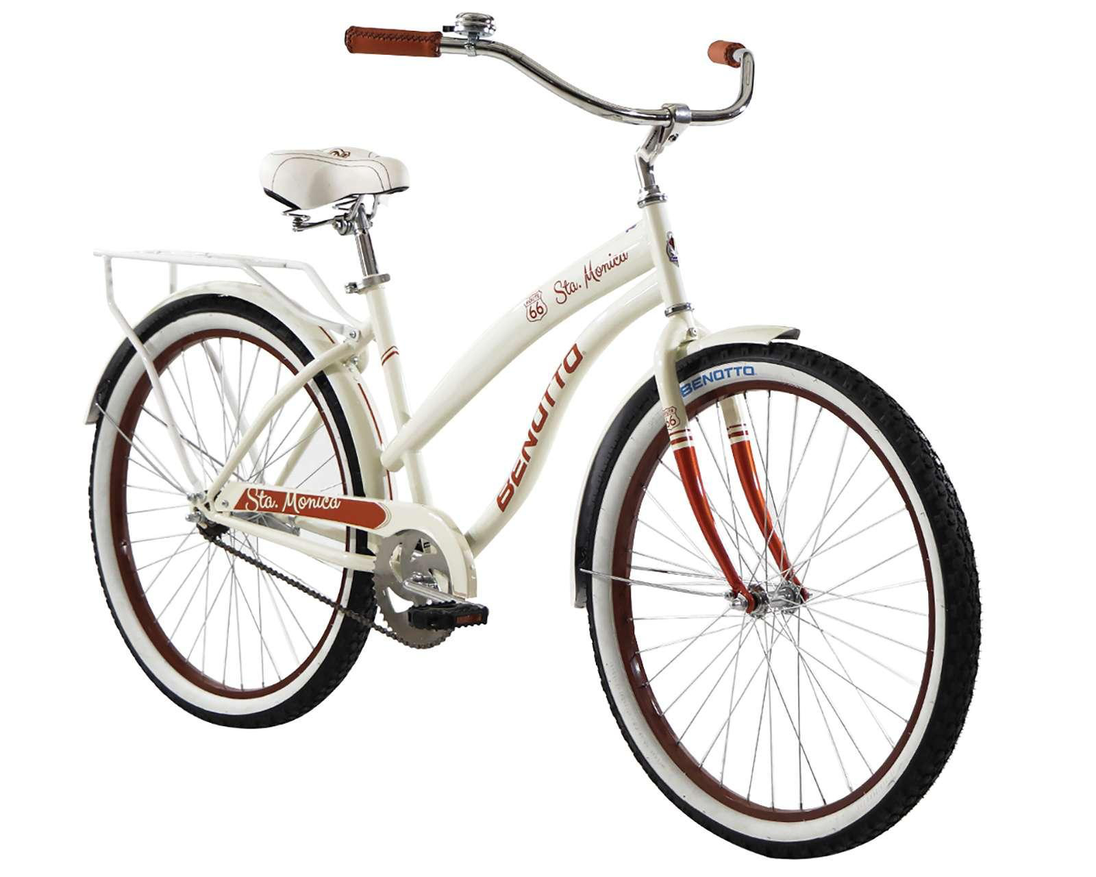 Bicicleta Urbana Benotto Sta.Mónica 26" Beige