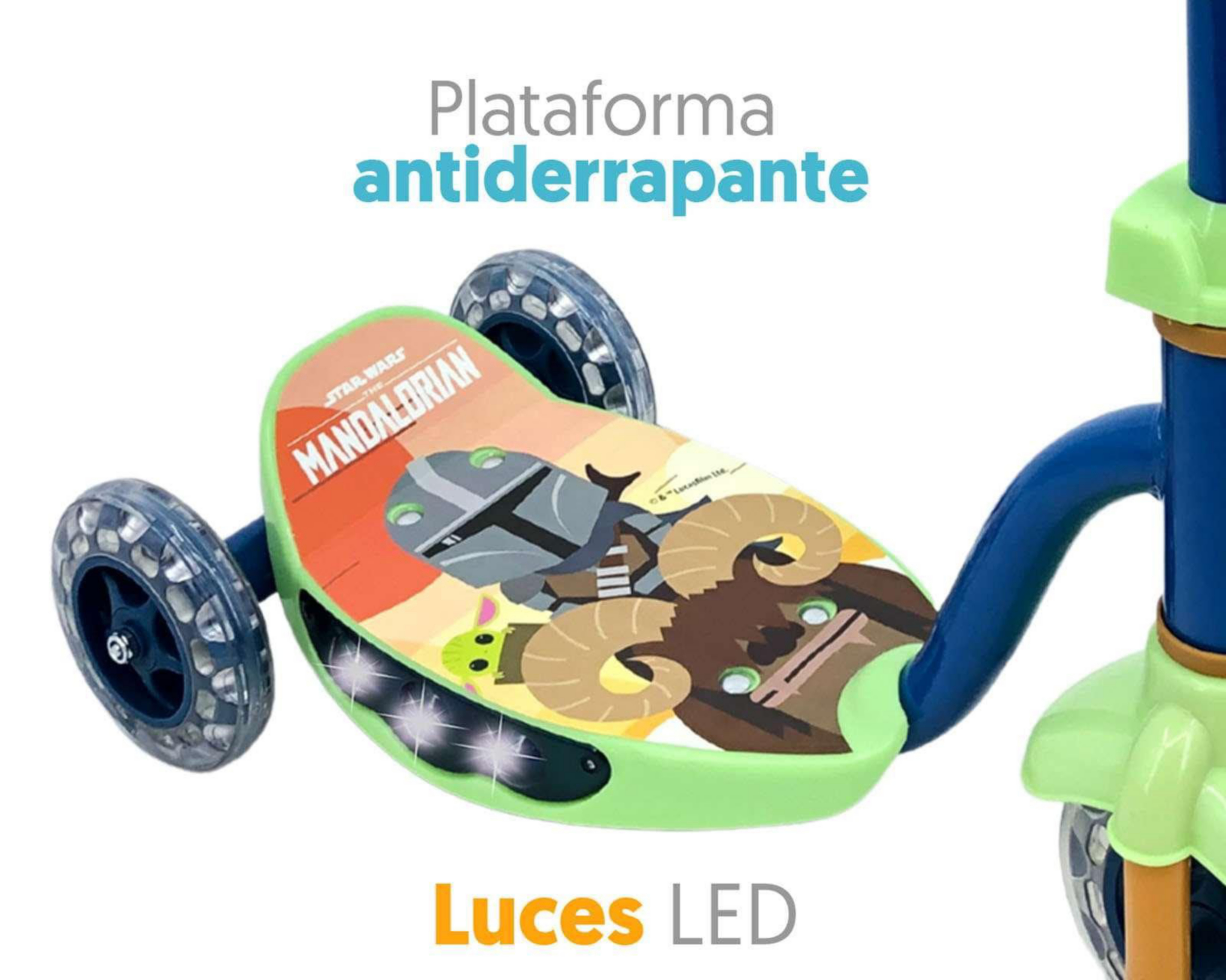 Foto 6 pulgar | Scooter Apache Baby Yoda F-SSW