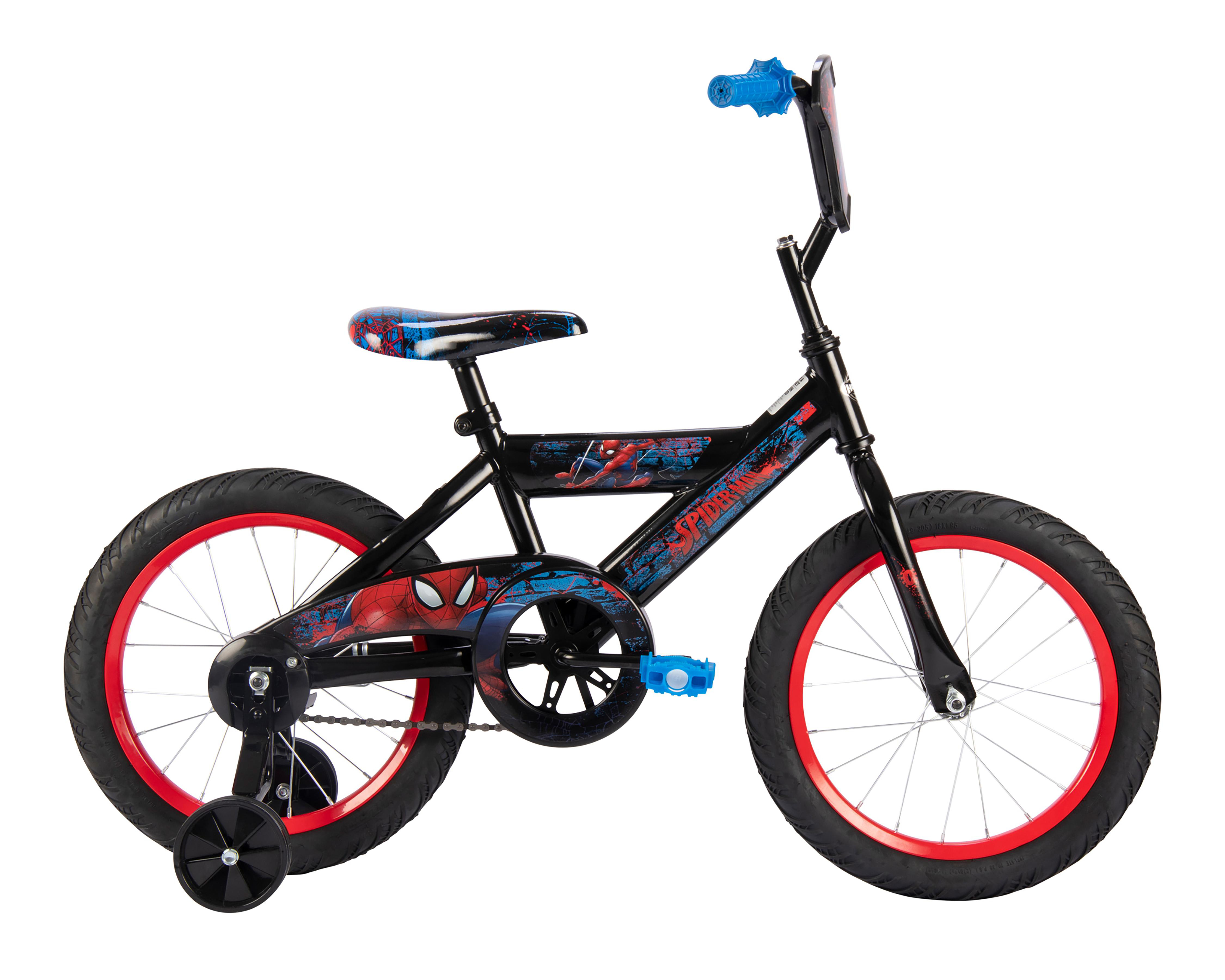 Foto 2 pulgar | Bicicleta Infantil Huffy Spider-Man 16" Negra