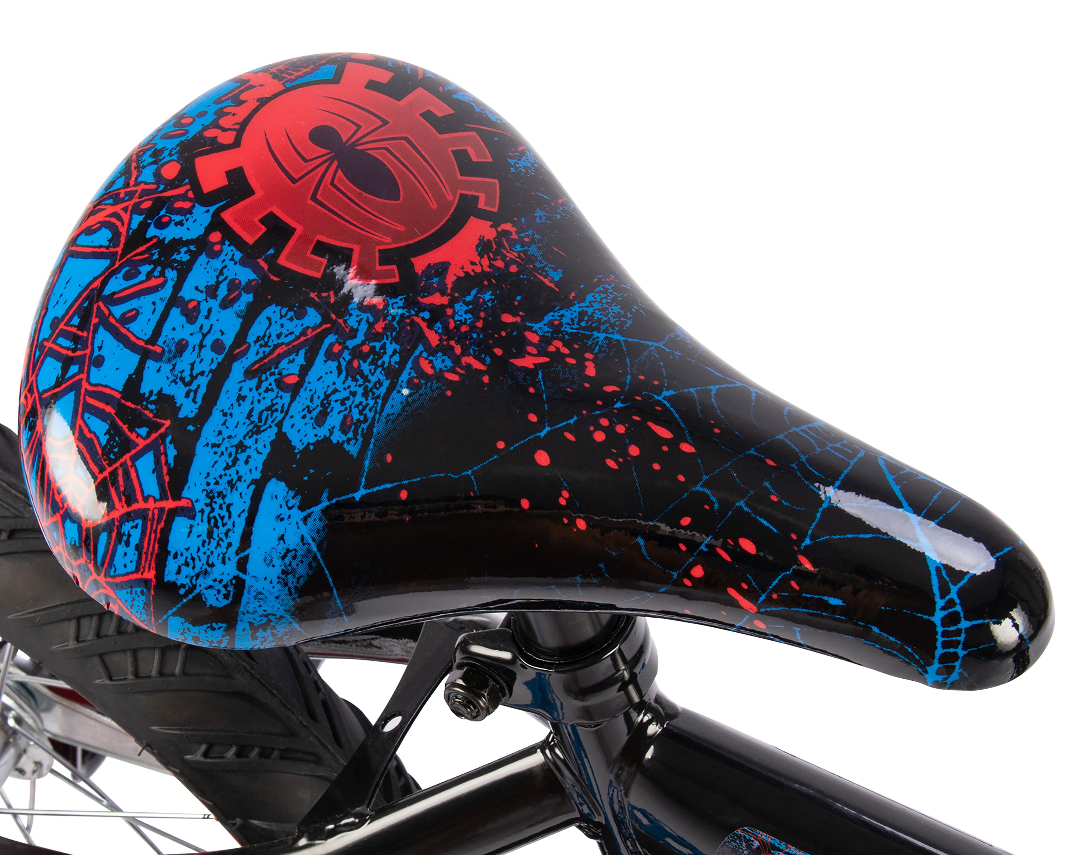 Foto 6 pulgar | Bicicleta Infantil Huffy Spider-Man 16" Negra