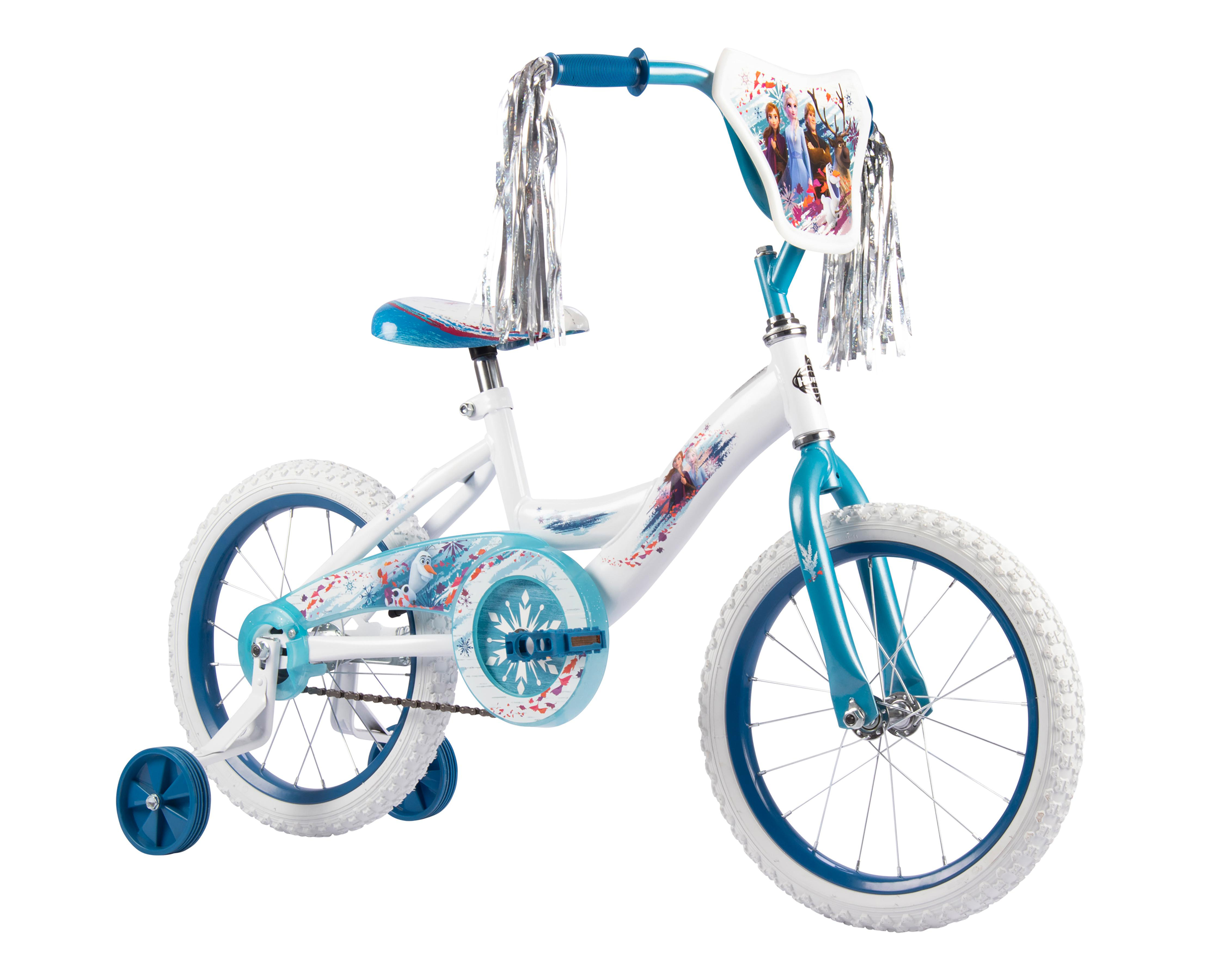 Foto 2 pulgar | Bicicleta Infantil Huffy Frozen 16" Blanca