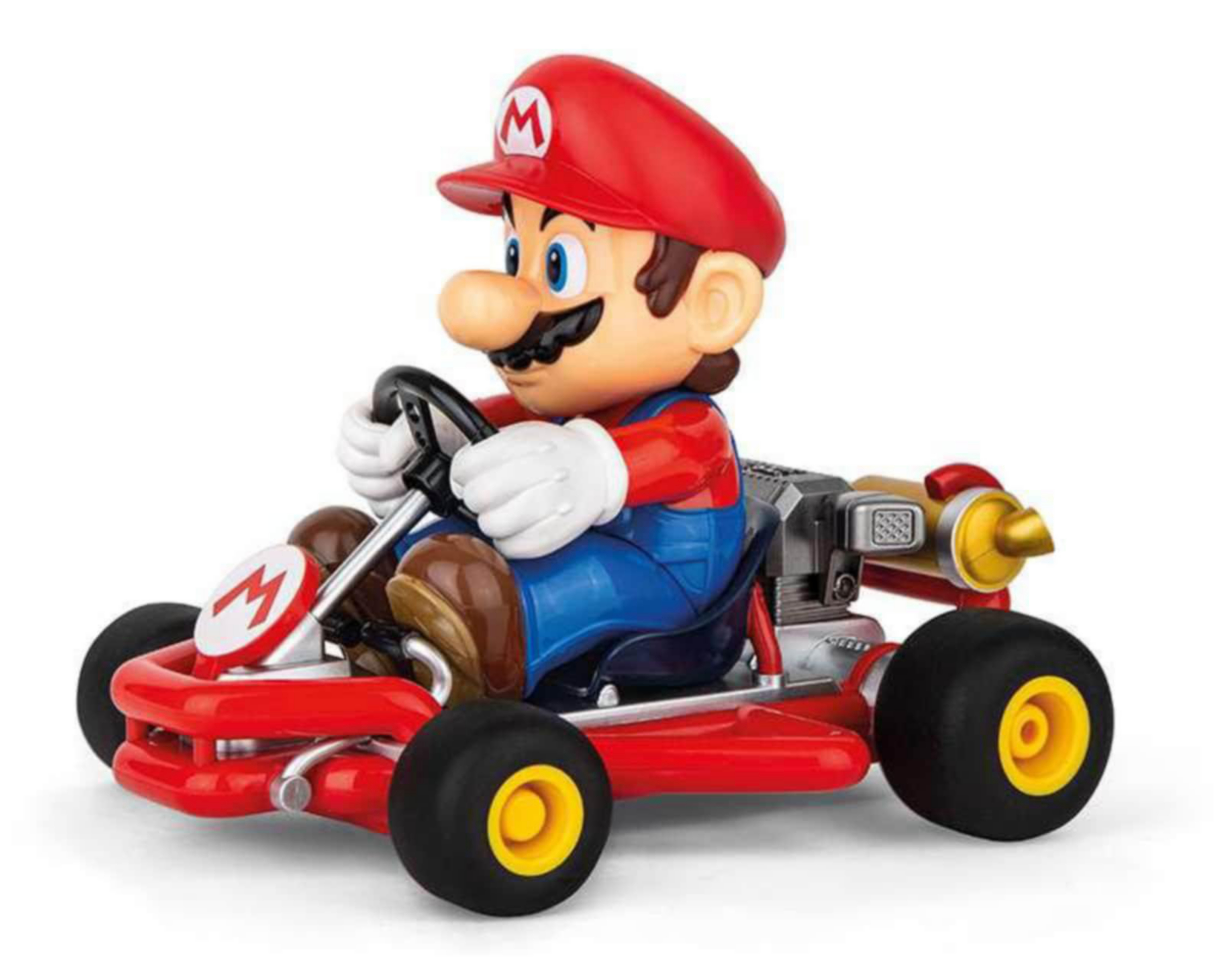 Foto 2 pulgar | Carro de Control Carrera Mario Bros Rojo