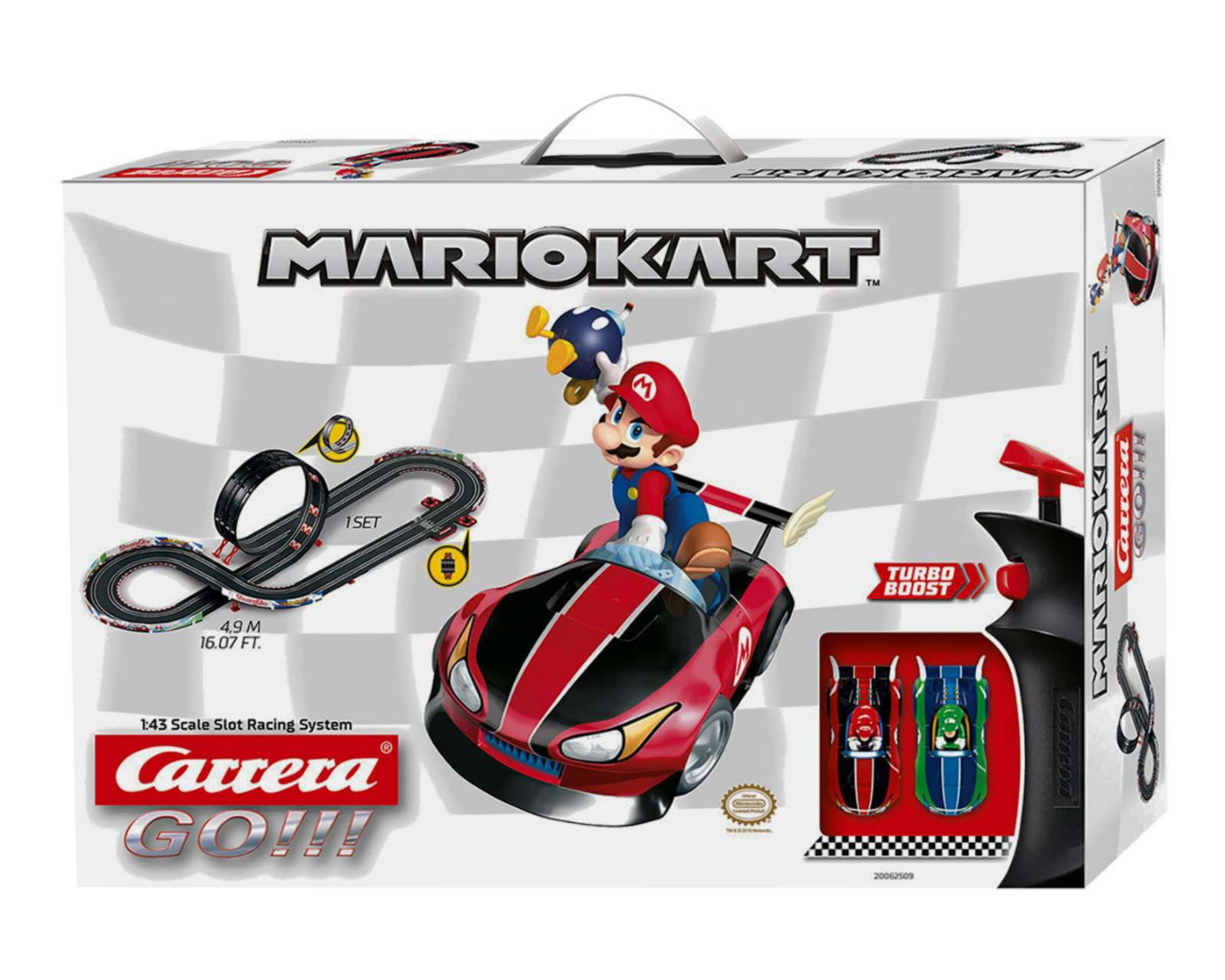 Vehículos a Control Mario Kart y Luigi