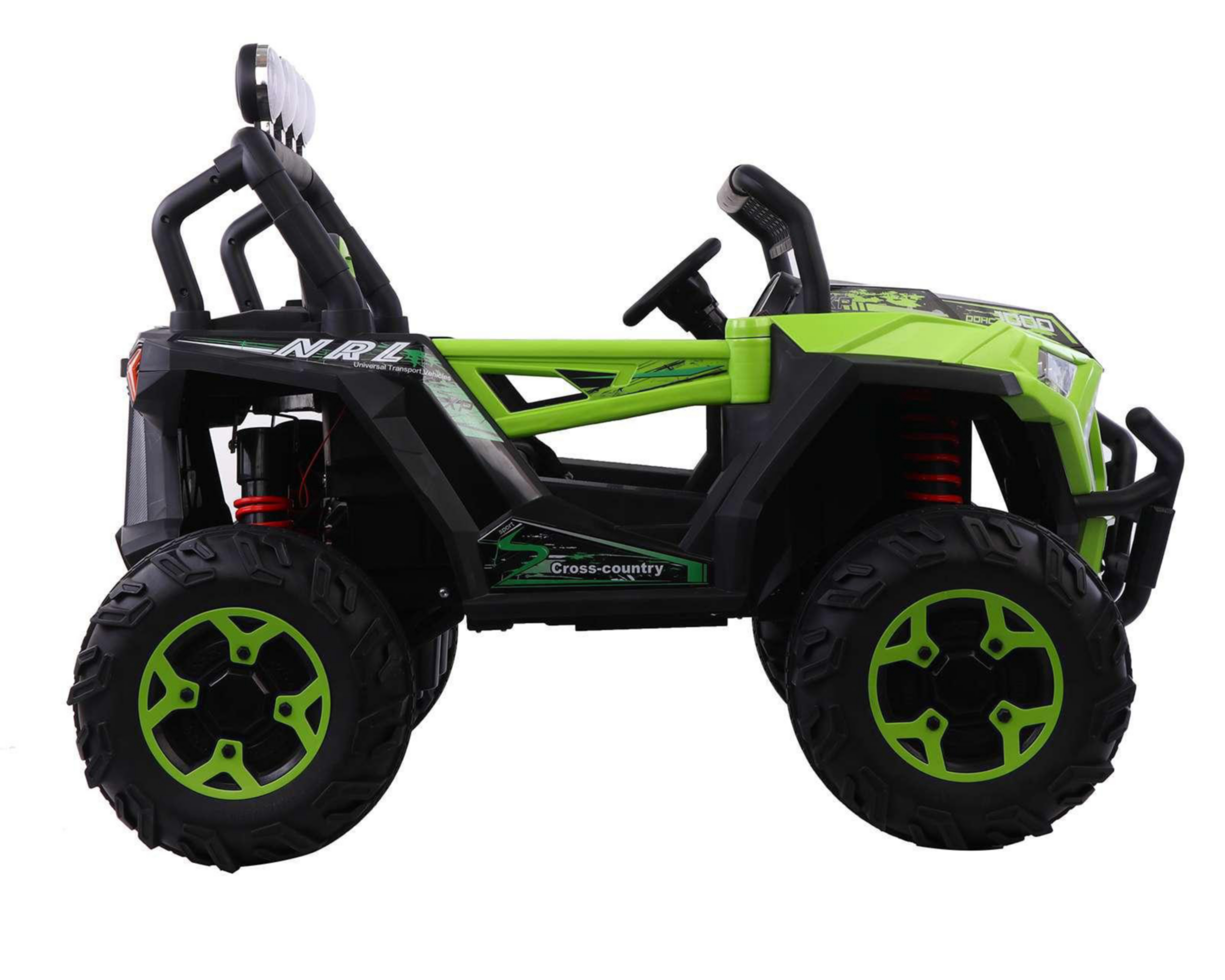 Foto 5 pulgar | Montable Eléctrico Ironmax Buggy Verde