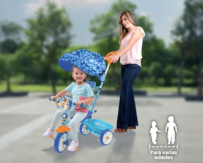 Foto 2 | Triciclo Etapas Apache Bluey 3 en 1