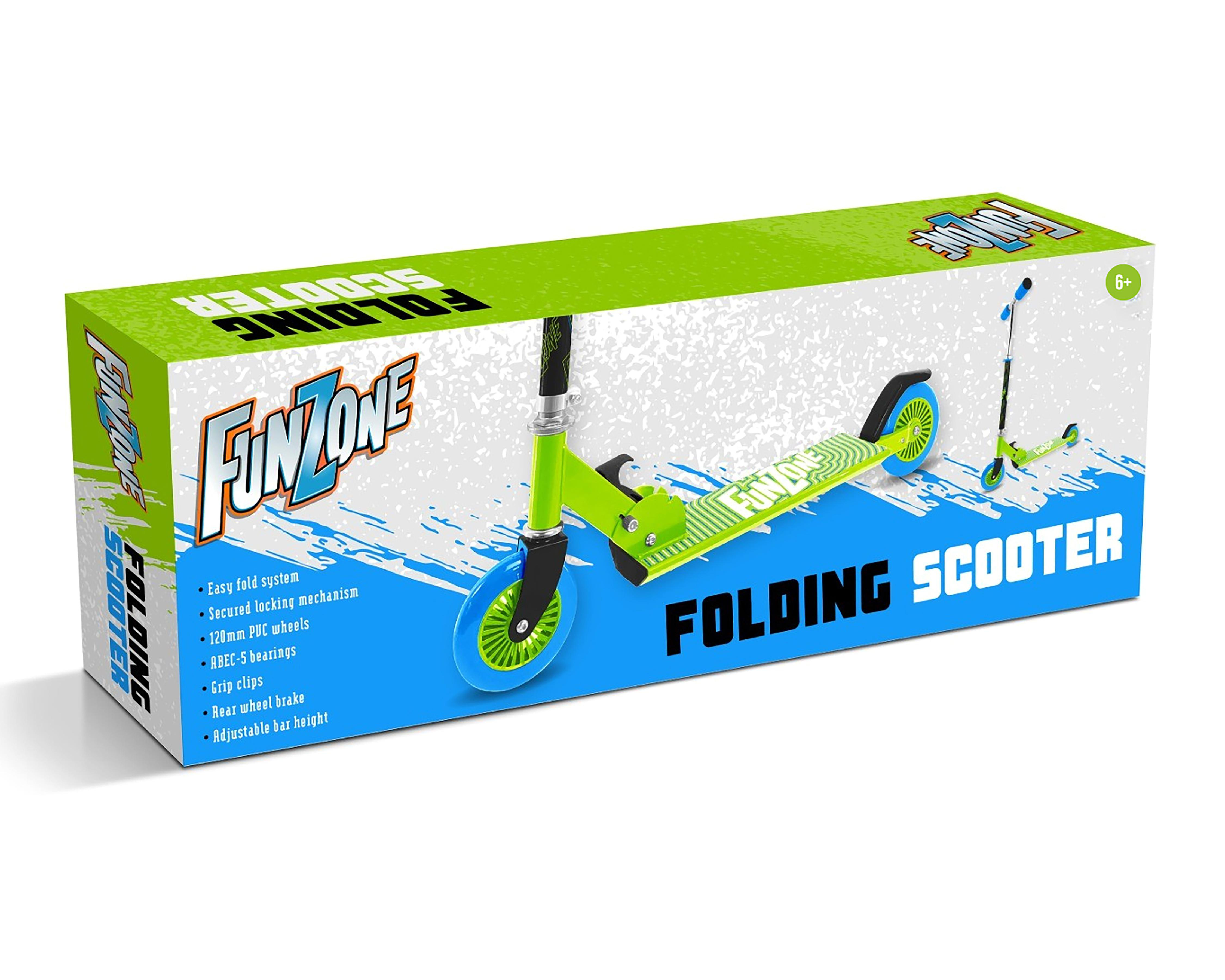 Foto 3 pulgar | Scooter para Niño Funzone Plegable