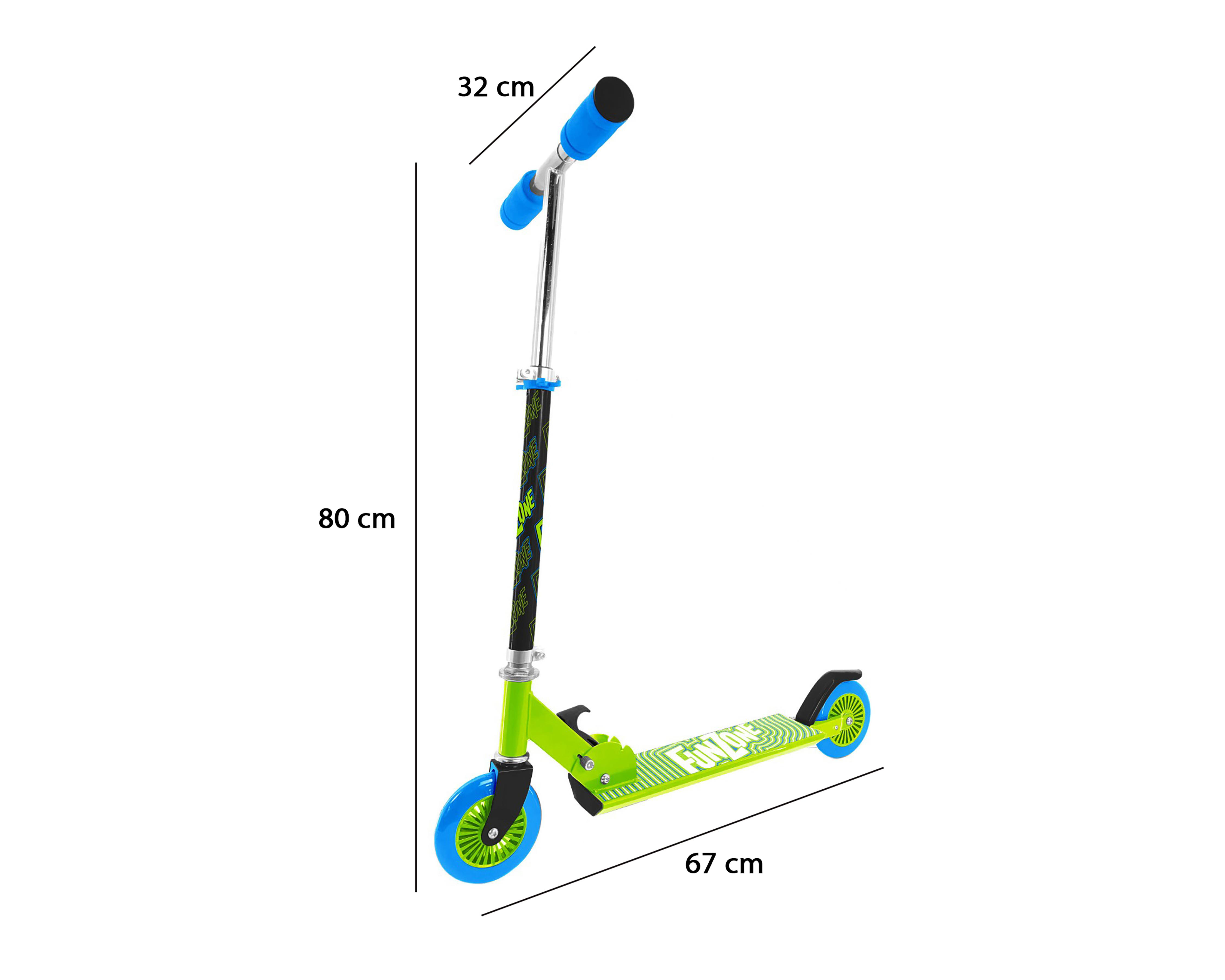 Foto 5 pulgar | Scooter para Niño Funzone Plegable
