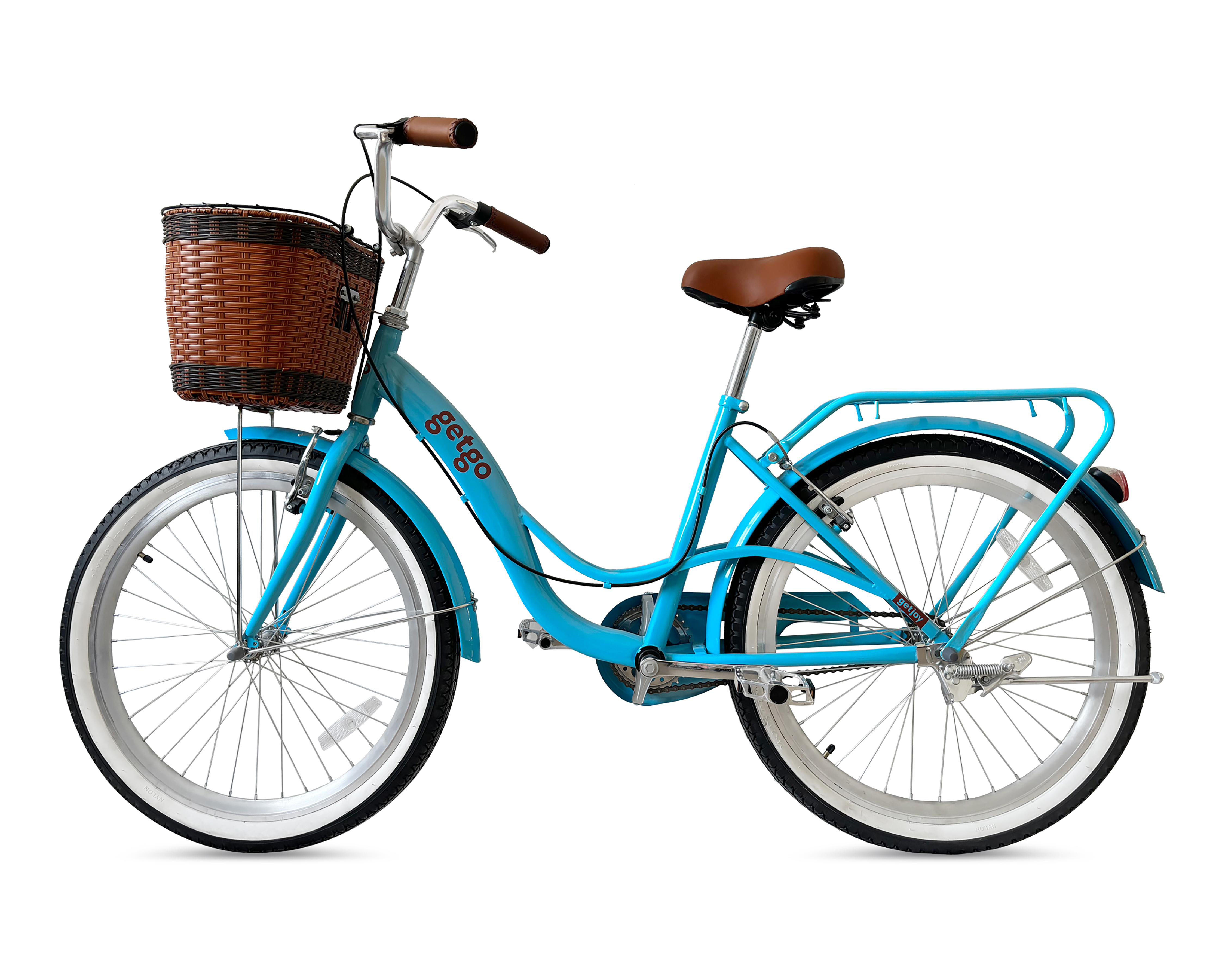 Foto 2 | Bicicleta Urbana Getgo Get Joy 24" Azul