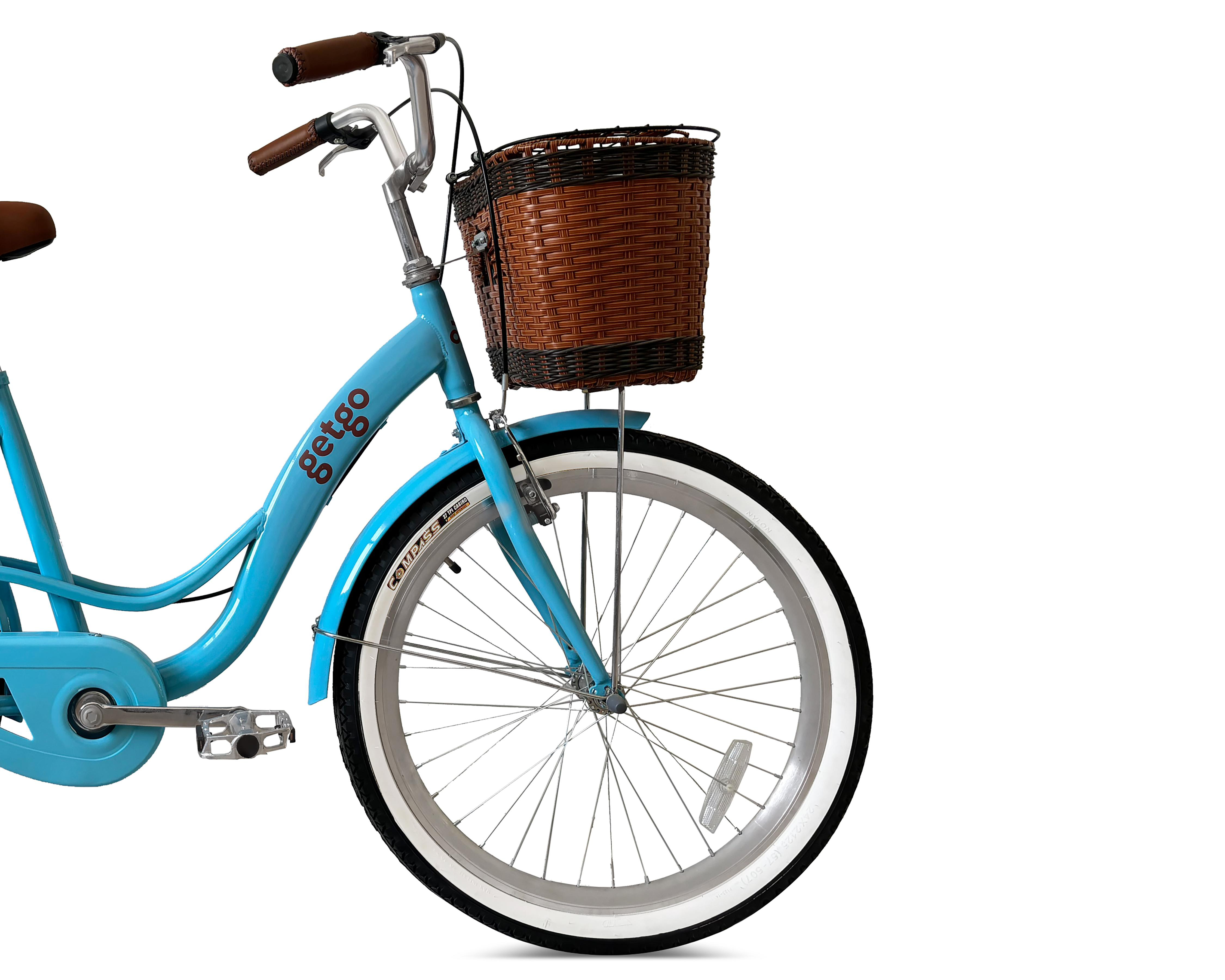 Foto 4 pulgar | Bicicleta Urbana Getgo Get Joy 24" Azul