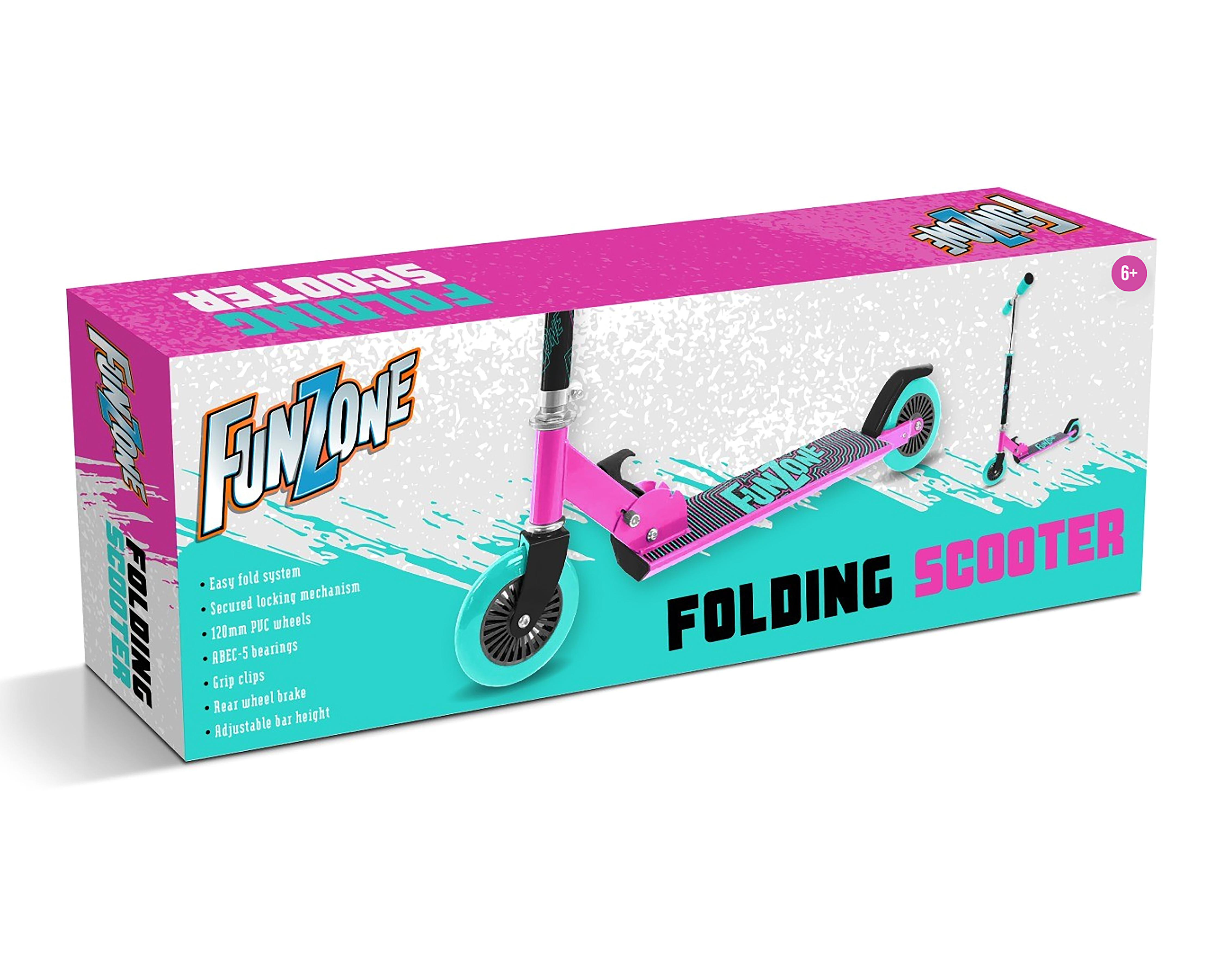Foto 4 pulgar | Scooter para Niña Funzone TY6653PK Plegable