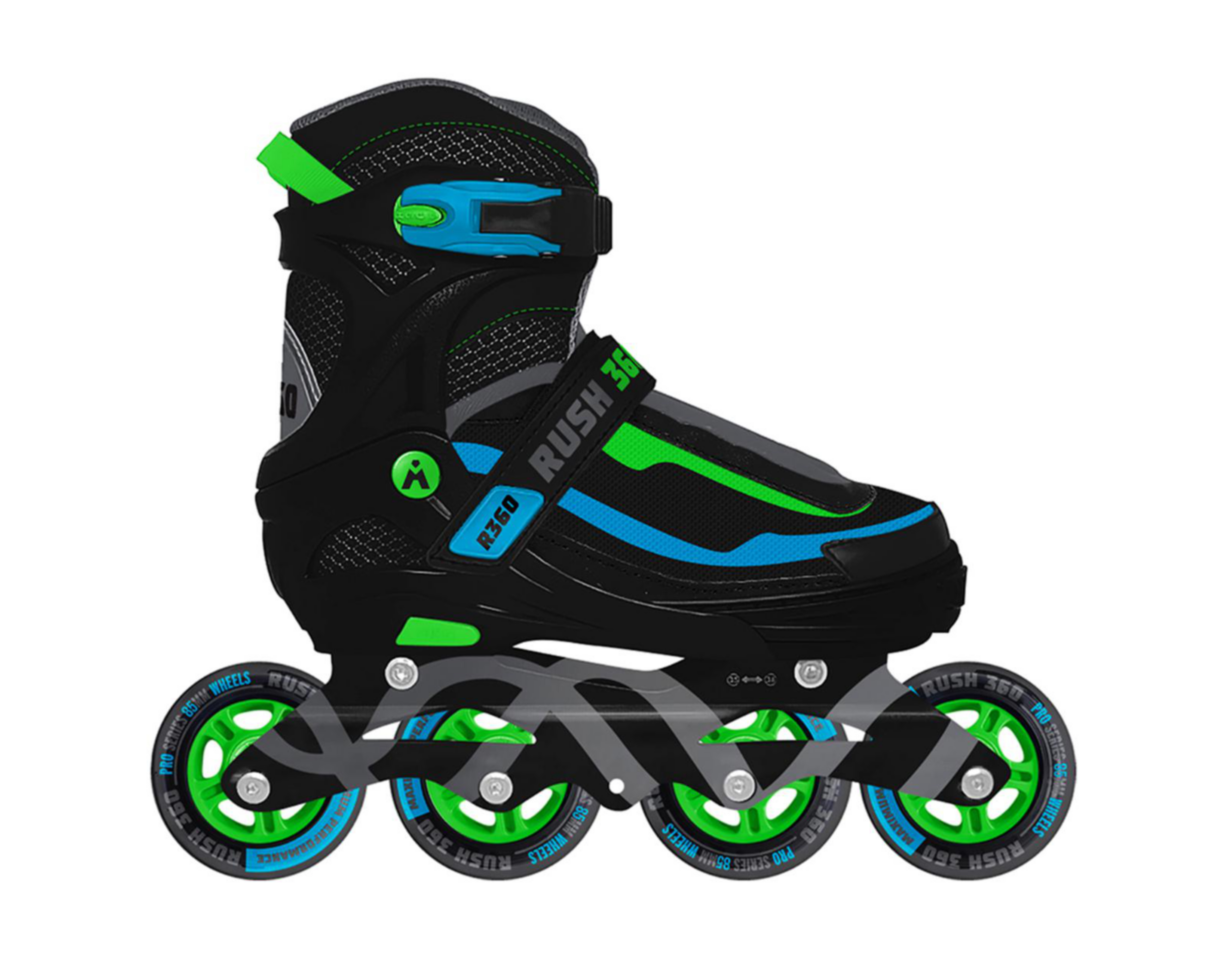 Foto 2 pulgar | Patines de 4 Ruedas Apache Rush 360 Ajustables
