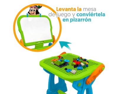 Foto 5 | Pizarrón Apache 2 en 1 con Accesorios