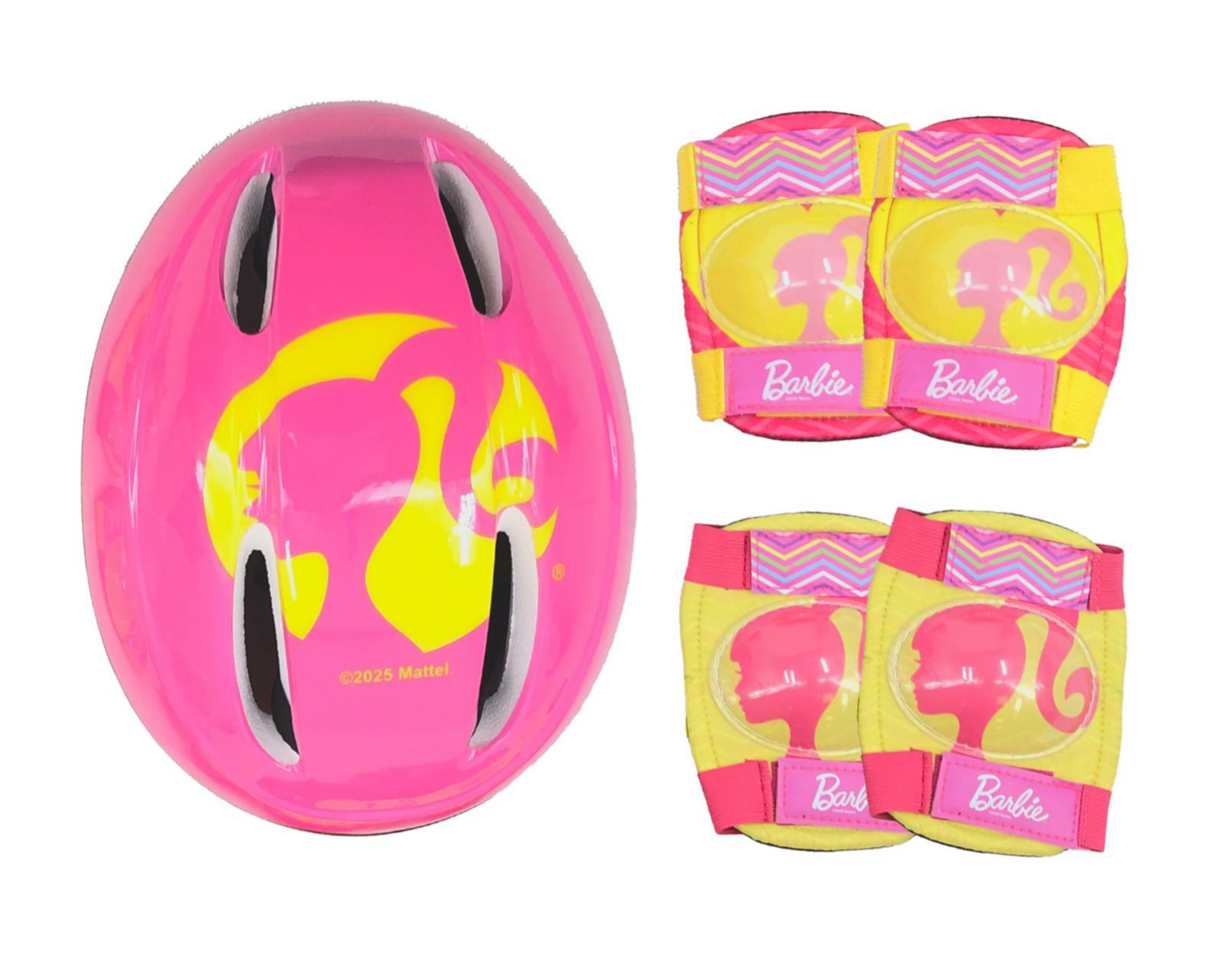 Foto 6 pulgar | Patines para Niña de 4 Ruedas Apache Barbie Ajustables