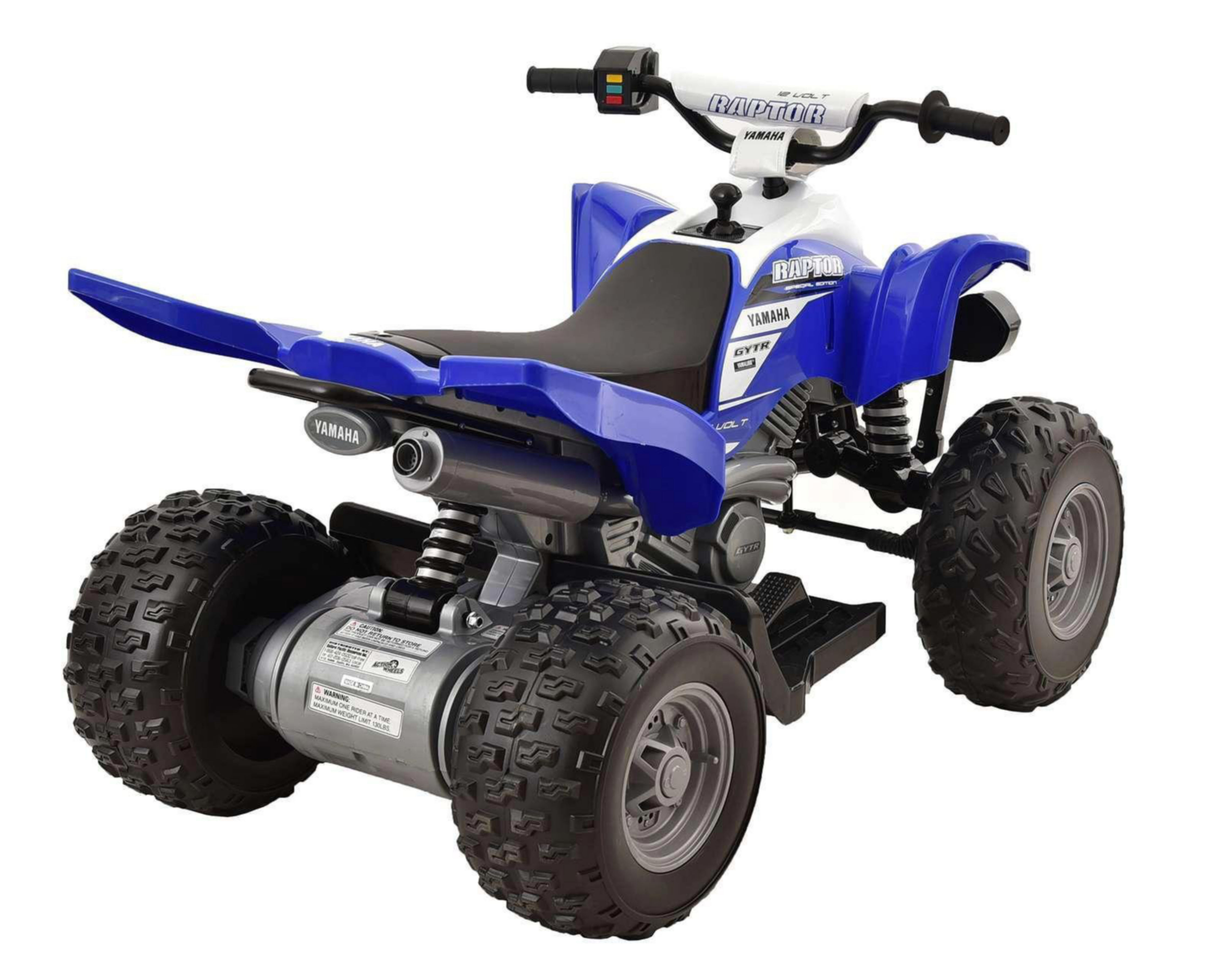 Foto 5 pulgar | Cuatrimoto Yamaha Raptor Azul