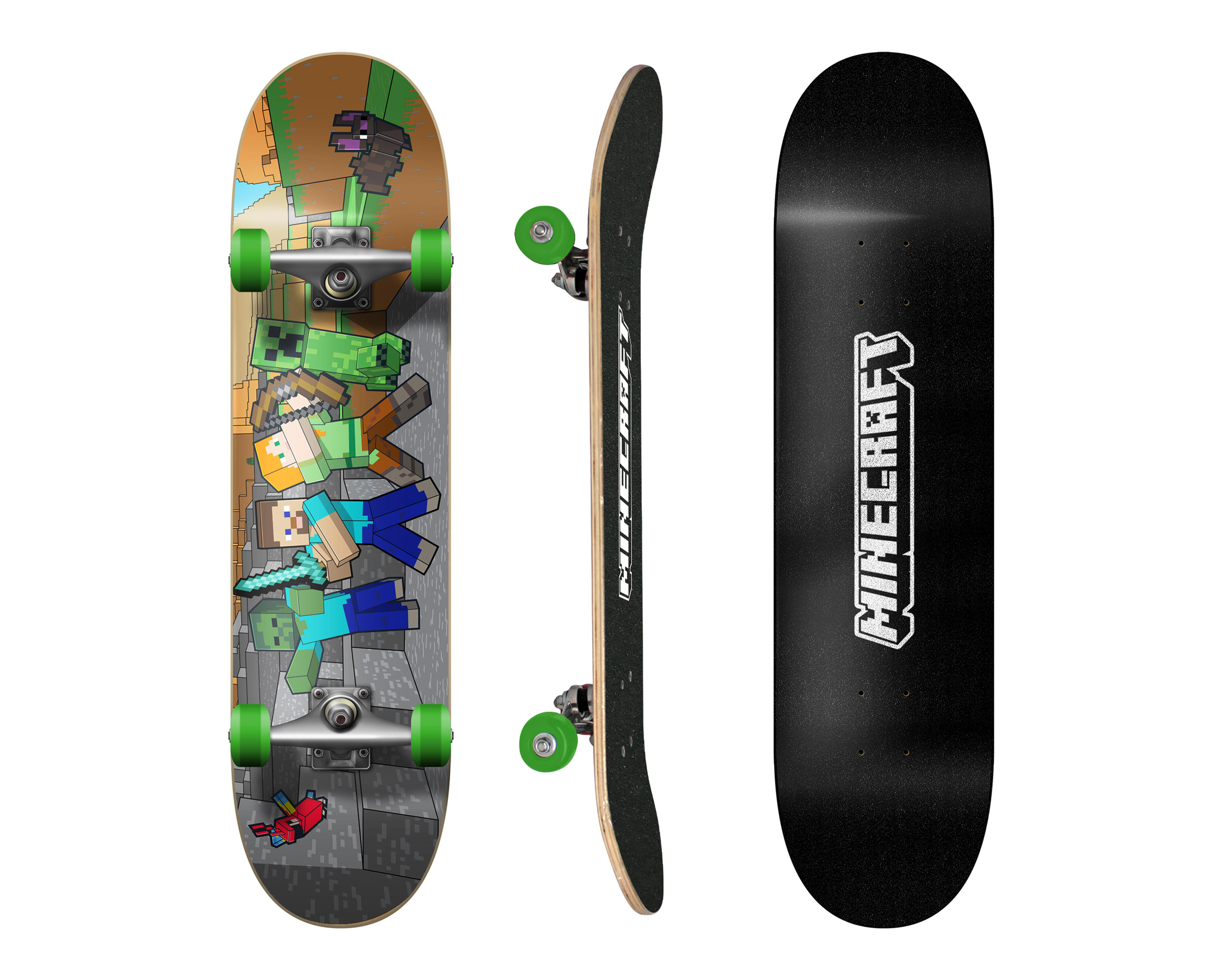 Foto 1 | Patineta Apache Minecraft con Antiderrapante
