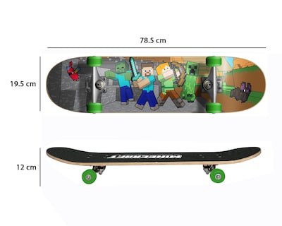 Foto 5 | Patineta Apache Minecraft con Antiderrapante