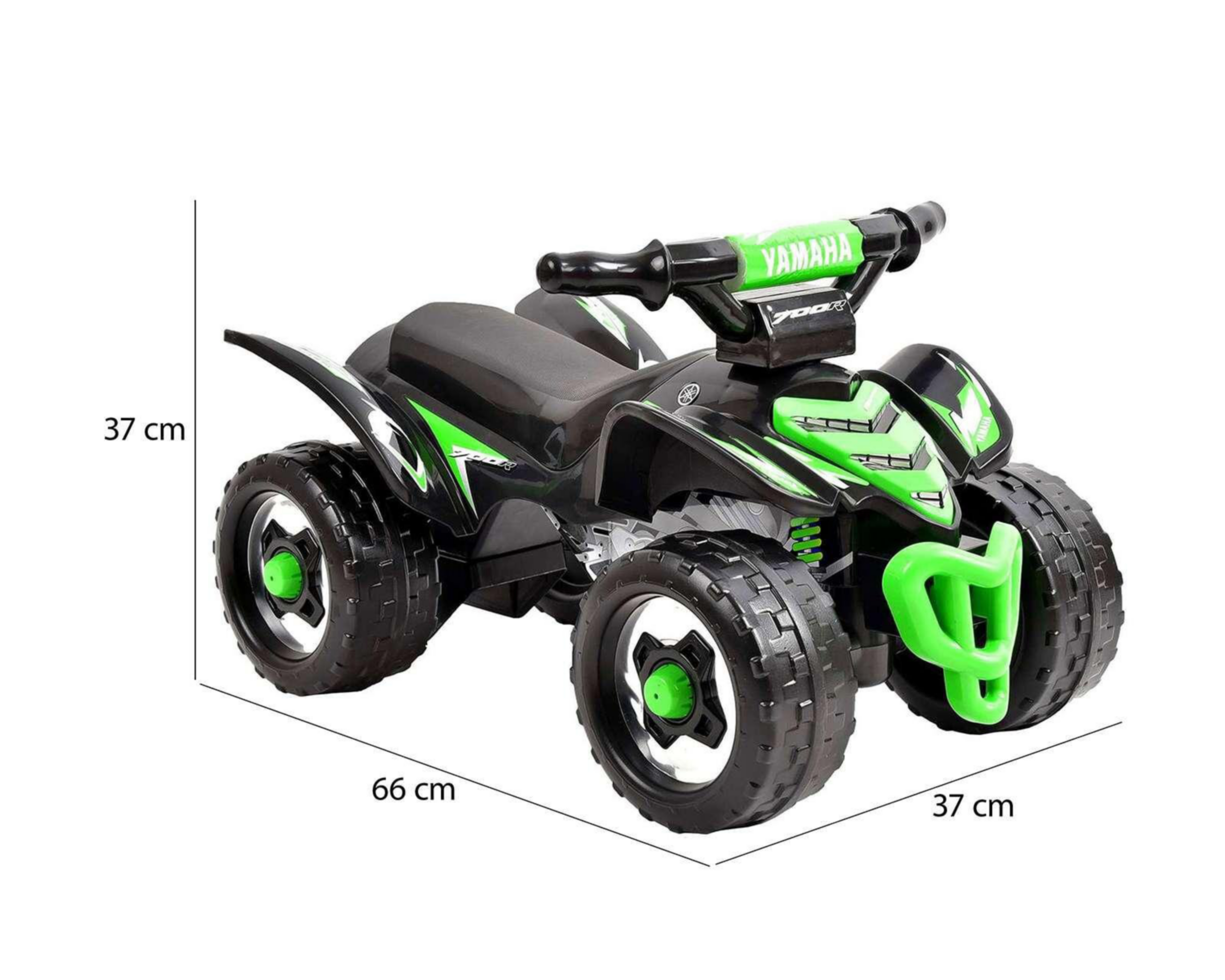 Foto 7 pulgar | Correpasillos Yamaha Negro