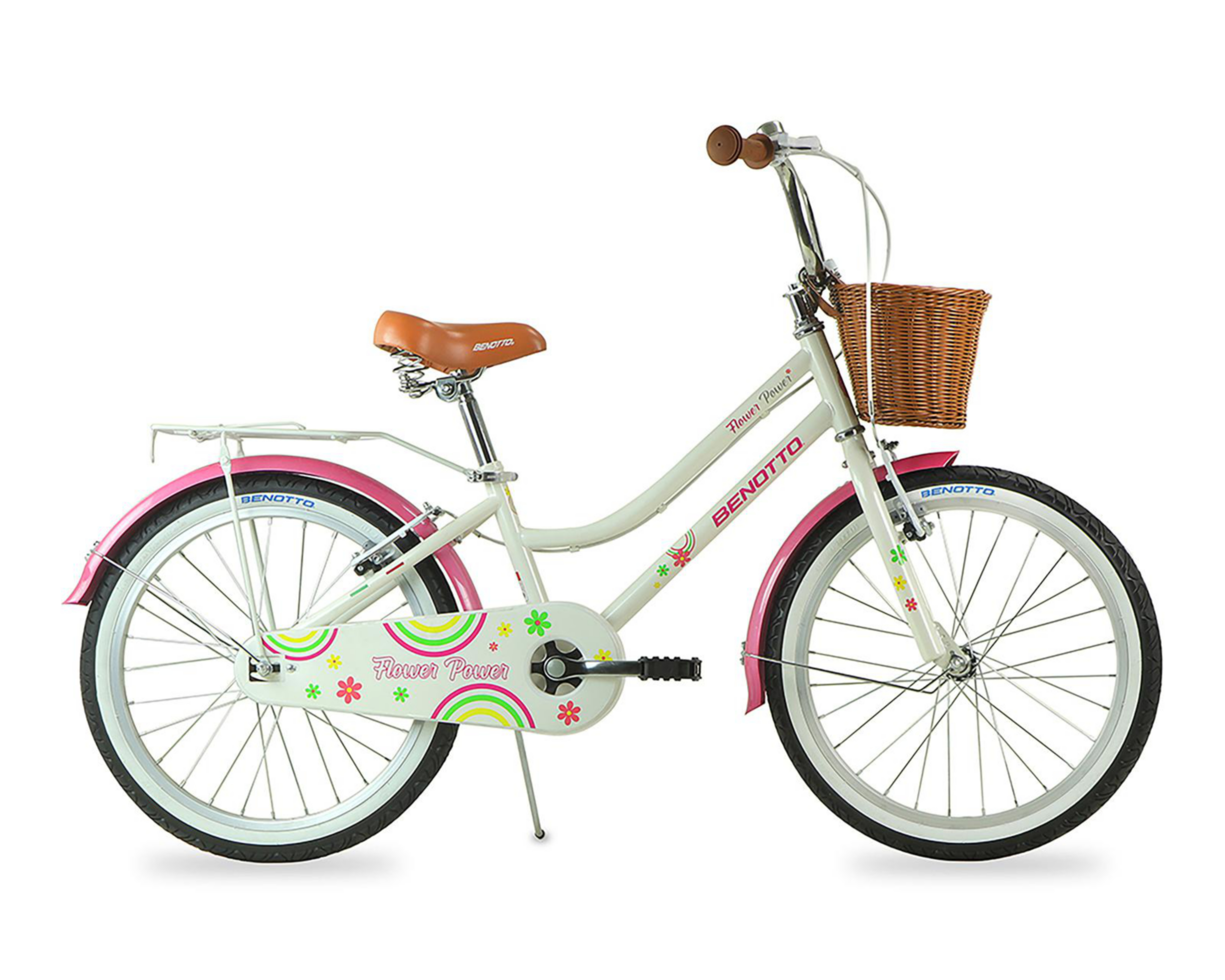 Bicicleta Benotto Flower Power R20 Rosa