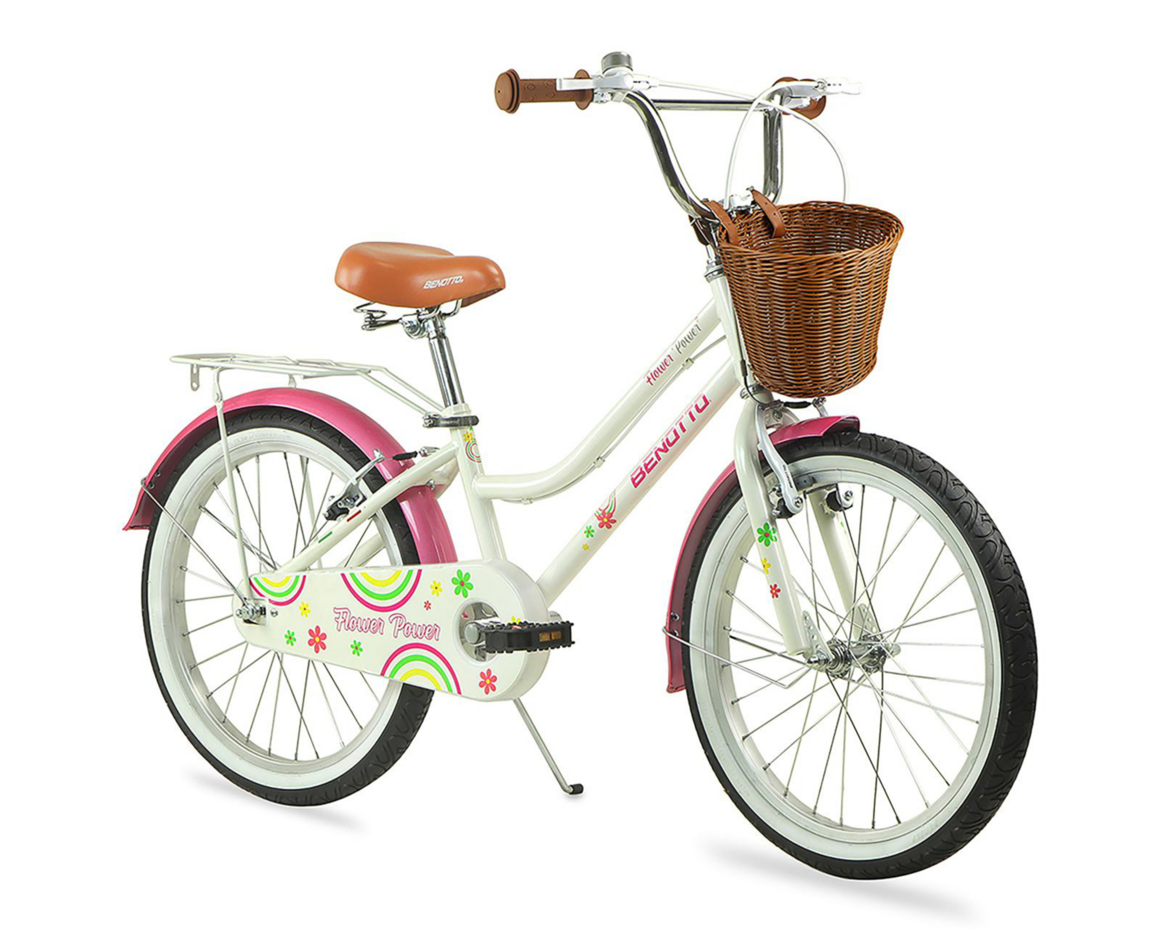 Foto 3 pulgar | Bicicleta Benotto Flower Power R20 Rosa