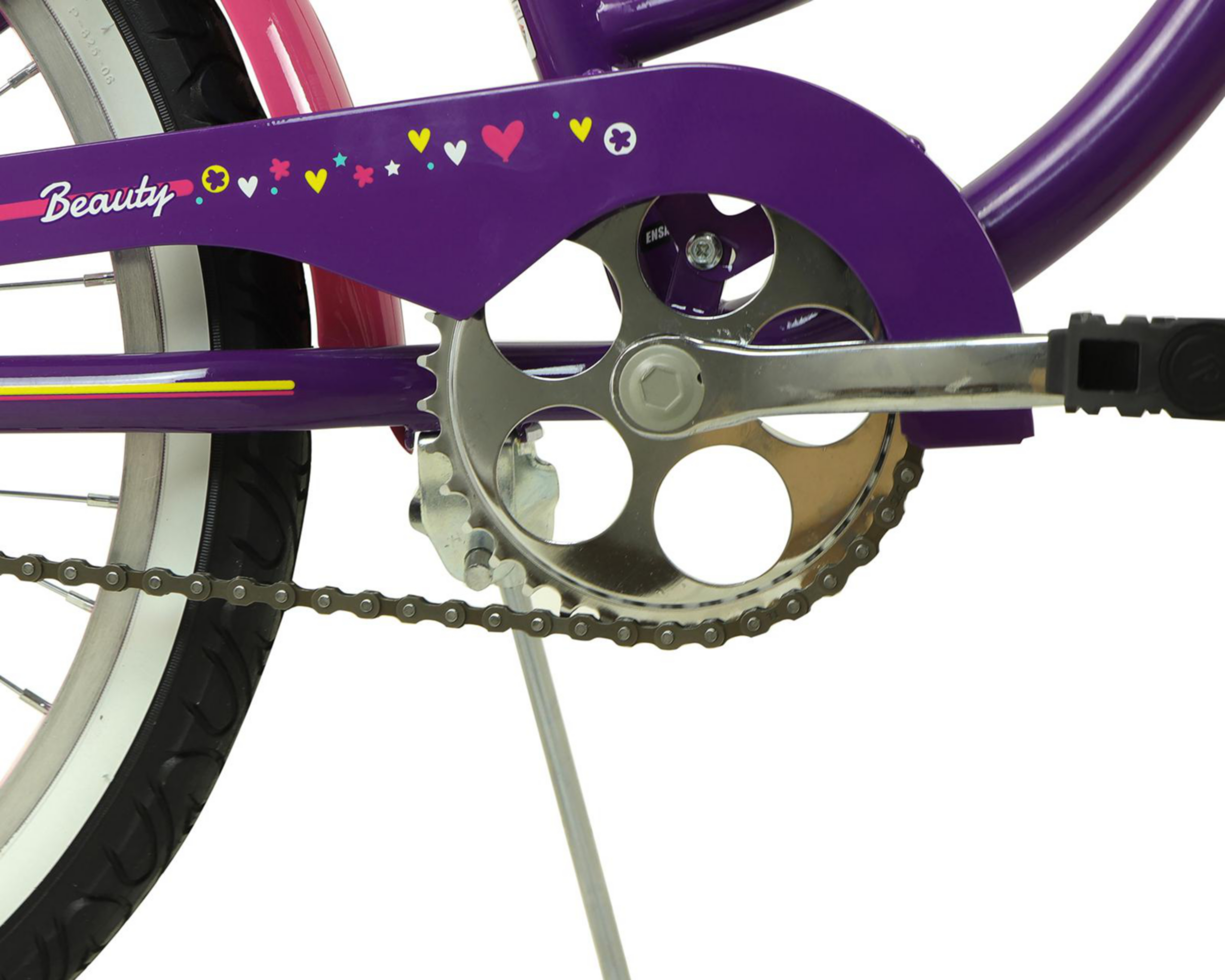 Foto 4 pulgar | Bicicleta Infantil Benotto City Crucero R20 Morada