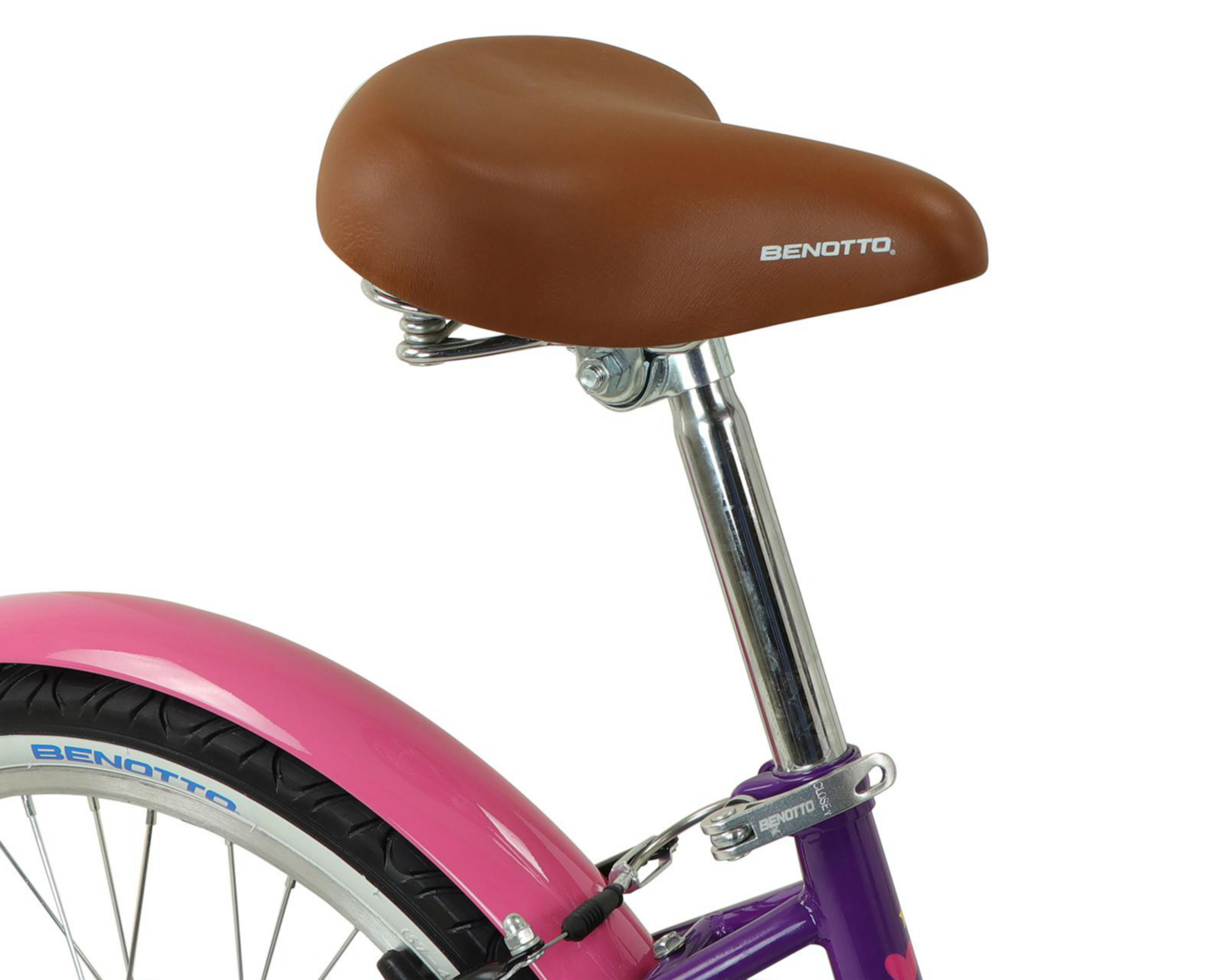 Foto 5 pulgar | Bicicleta Infantil Benotto City Crucero R20 Morada