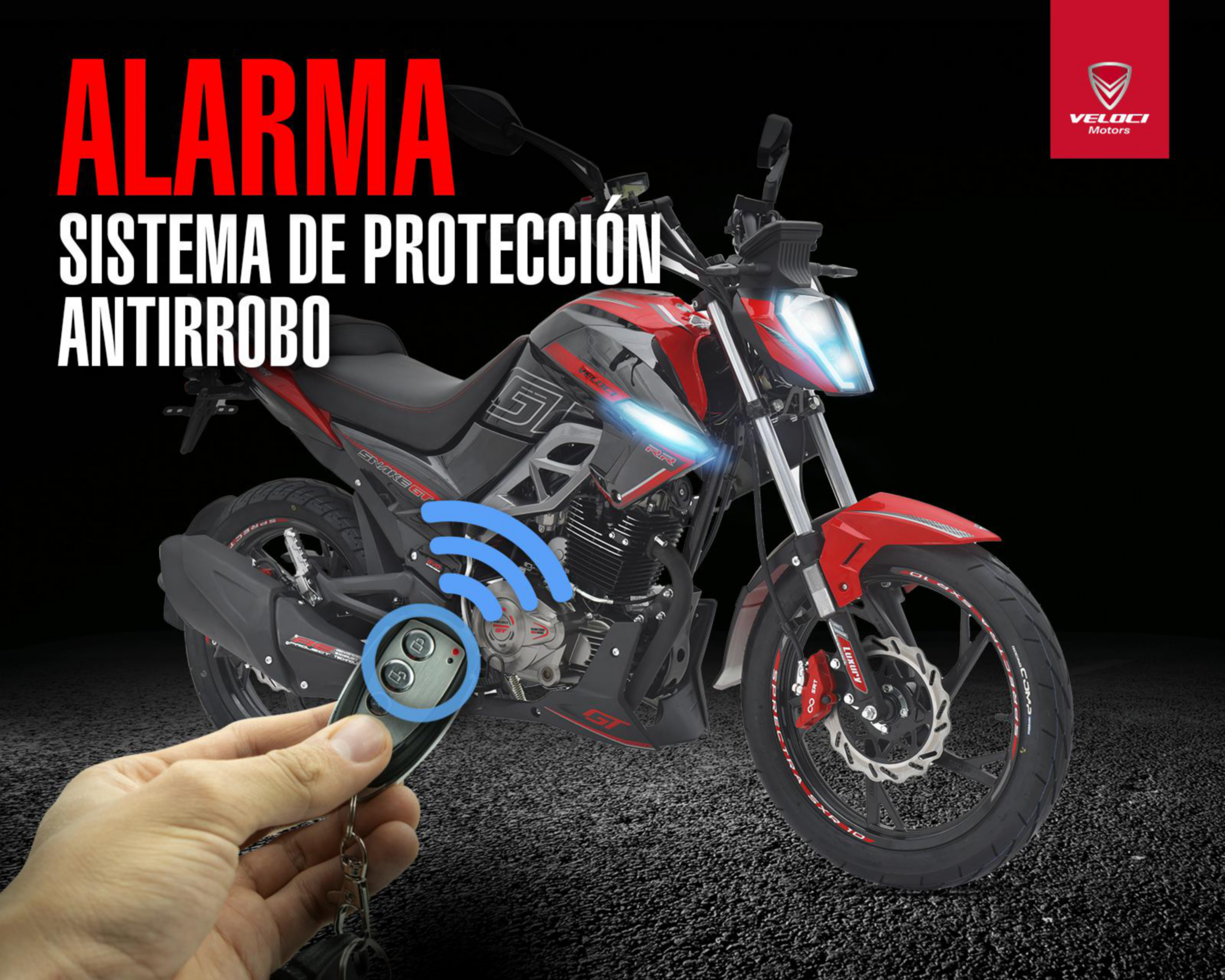 Foto 4 | Motocicleta Veloci Snake GT 250 cc 2025