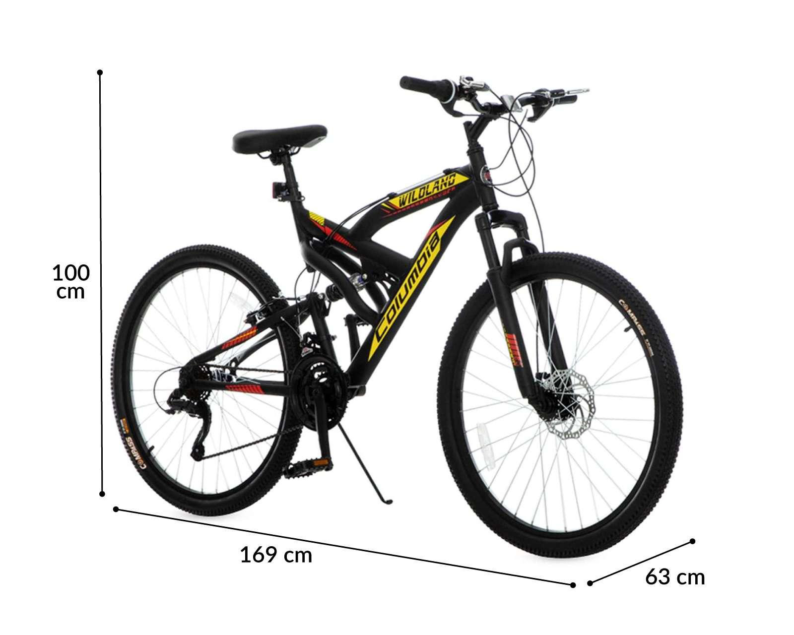Foto 9 pulgar | Bicicleta de Montaña Columbia Wildland 26" Negra