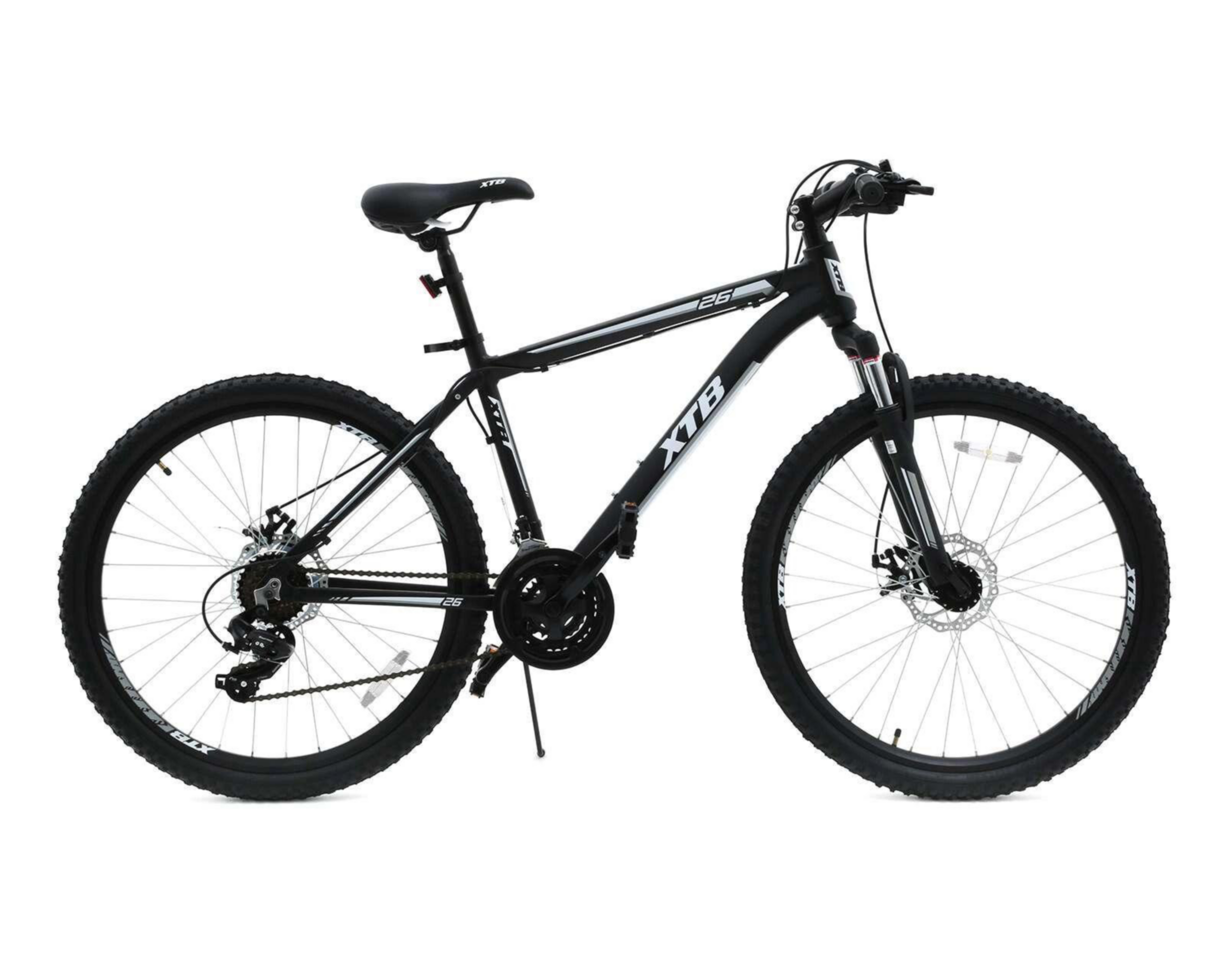 Foto 3 pulgar | Bicicleta de Montaña XTB AYG-192601 26" Negra