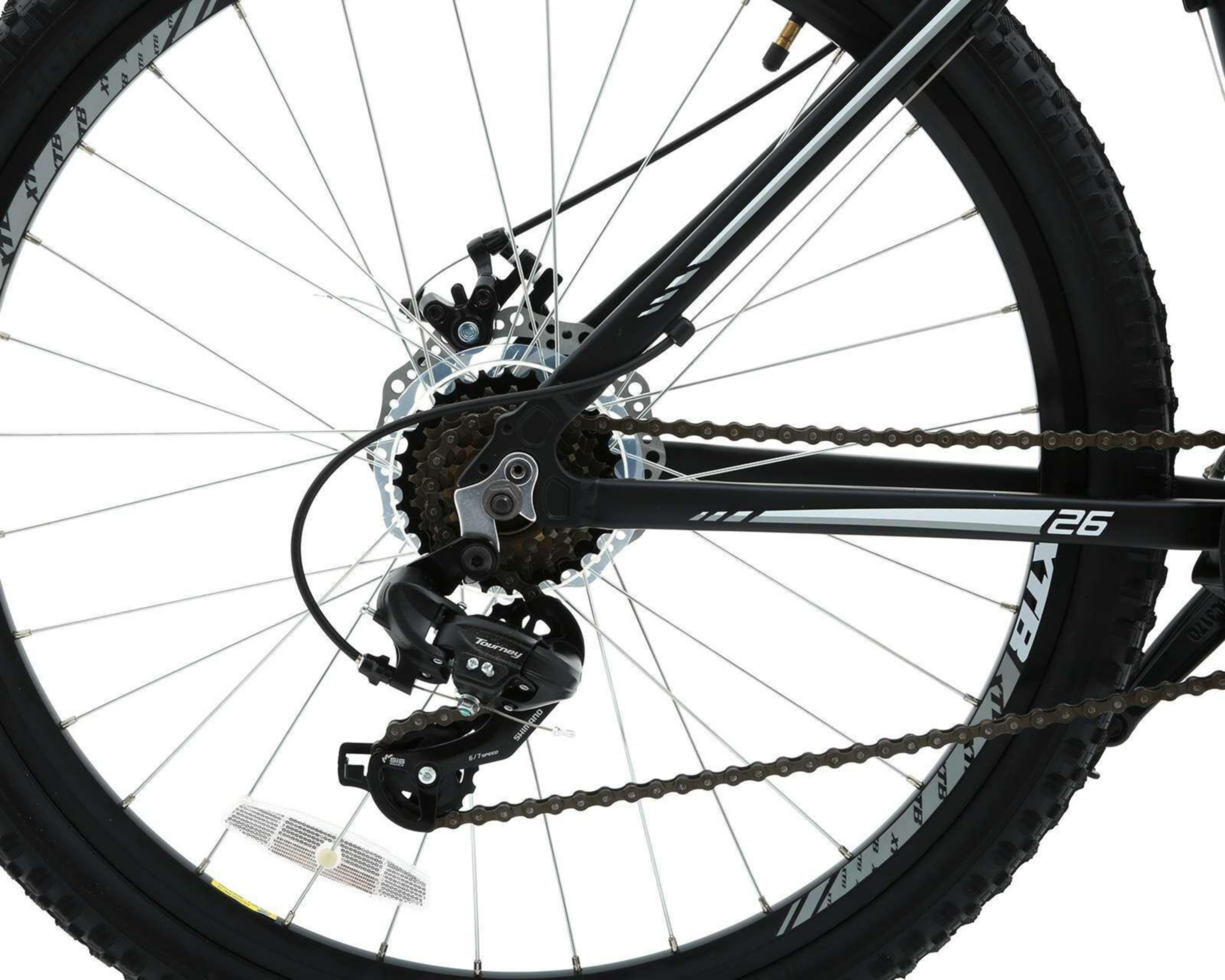 Foto 6 pulgar | Bicicleta de Montaña XTB AYG-192601 26" Negra