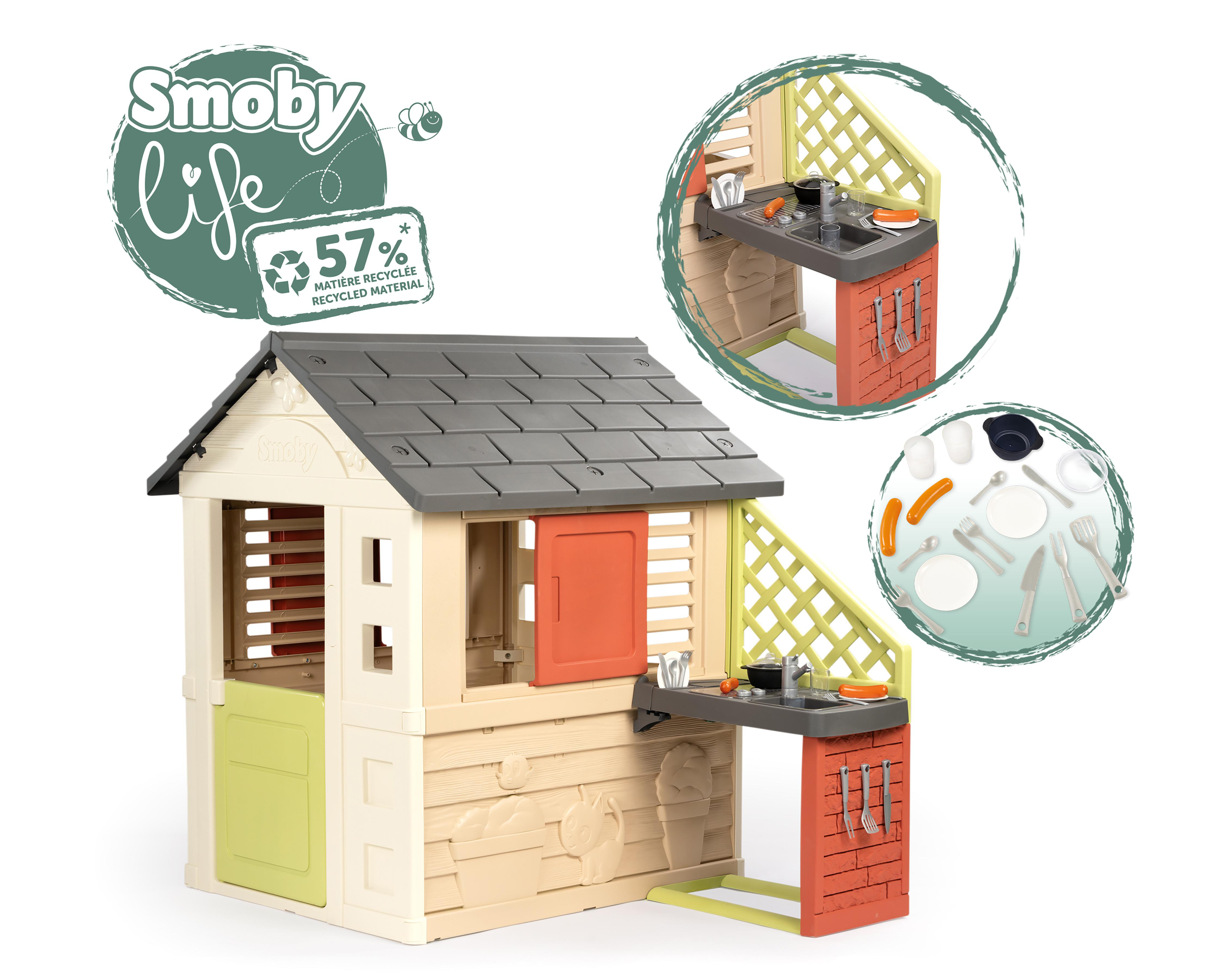 Foto 3 pulgar | Casa de Juego Smoby con Accesorios