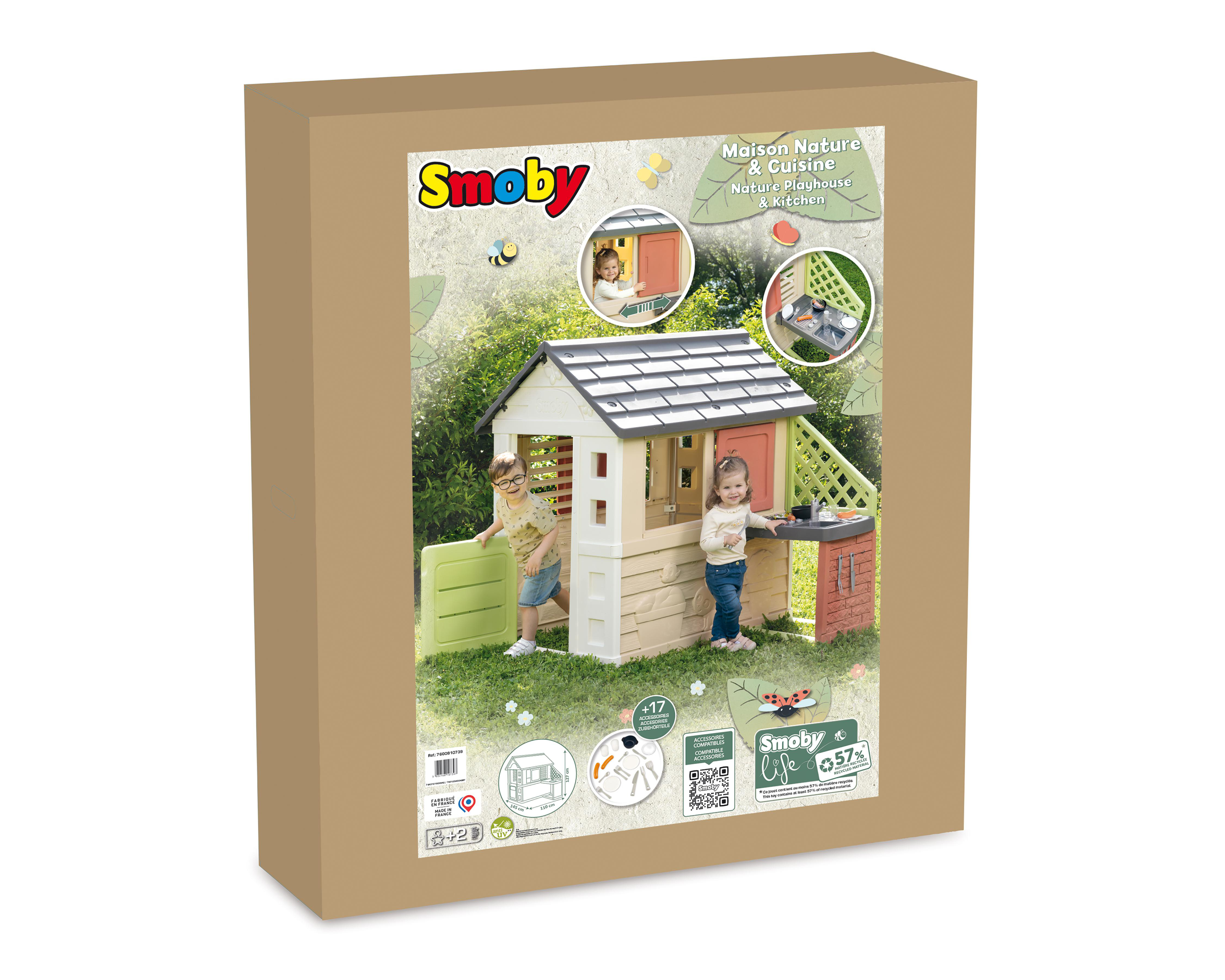 Foto 7 pulgar | Casa de Juego Smoby con Accesorios