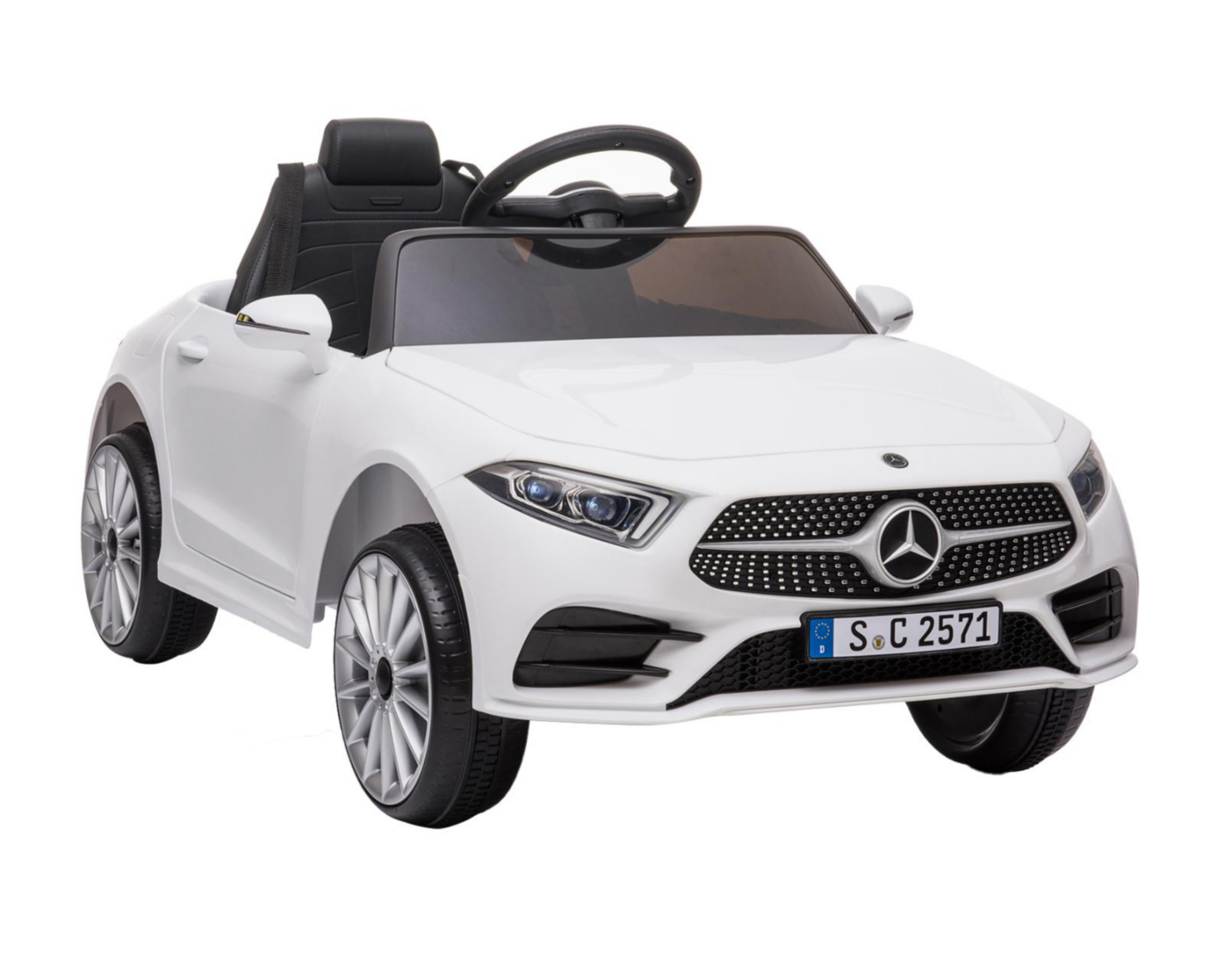 Montable Eléctrico Mercedes-Benz Blanco