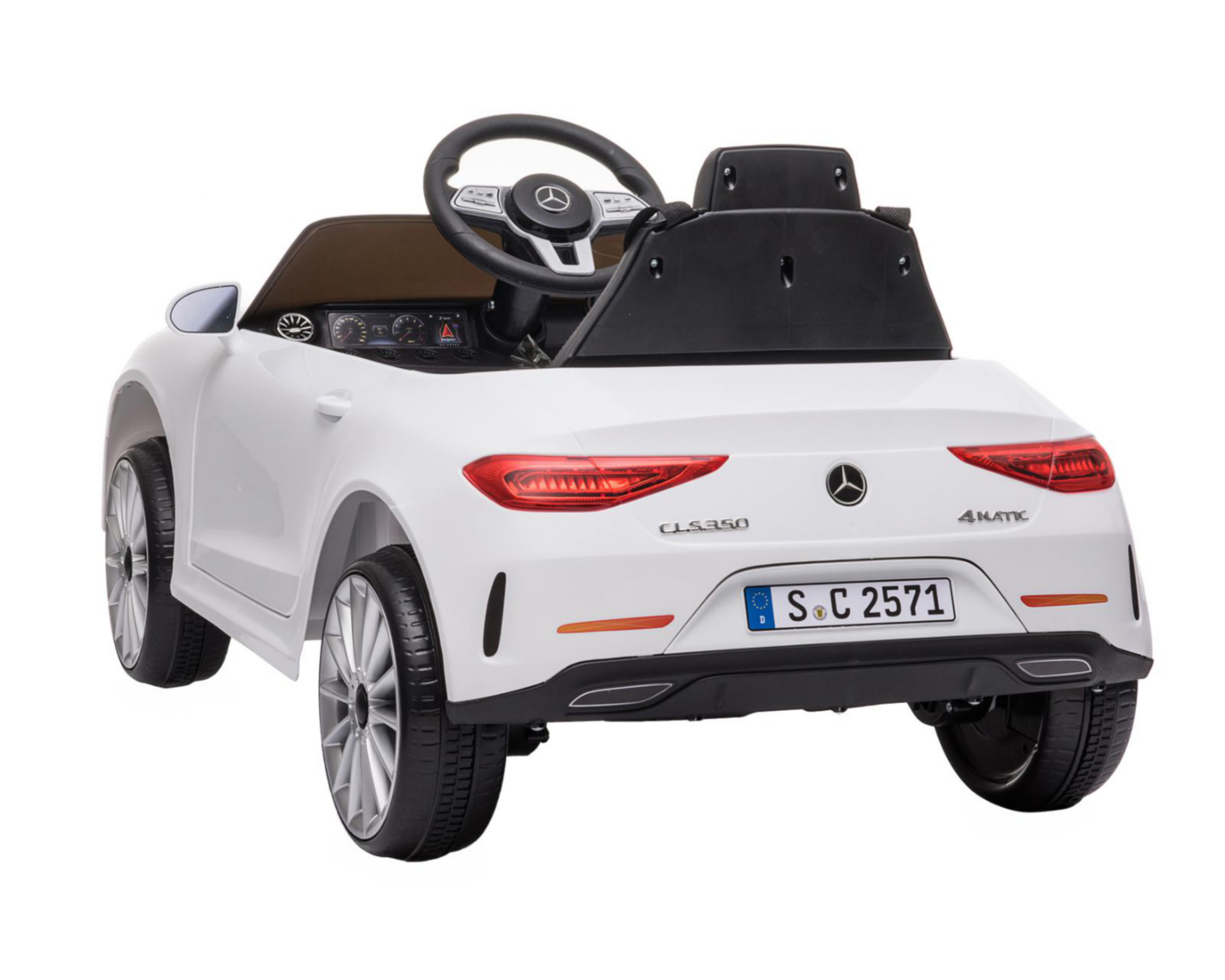 Foto 4 pulgar | Montable Eléctrico Mercedes-Benz Blanco