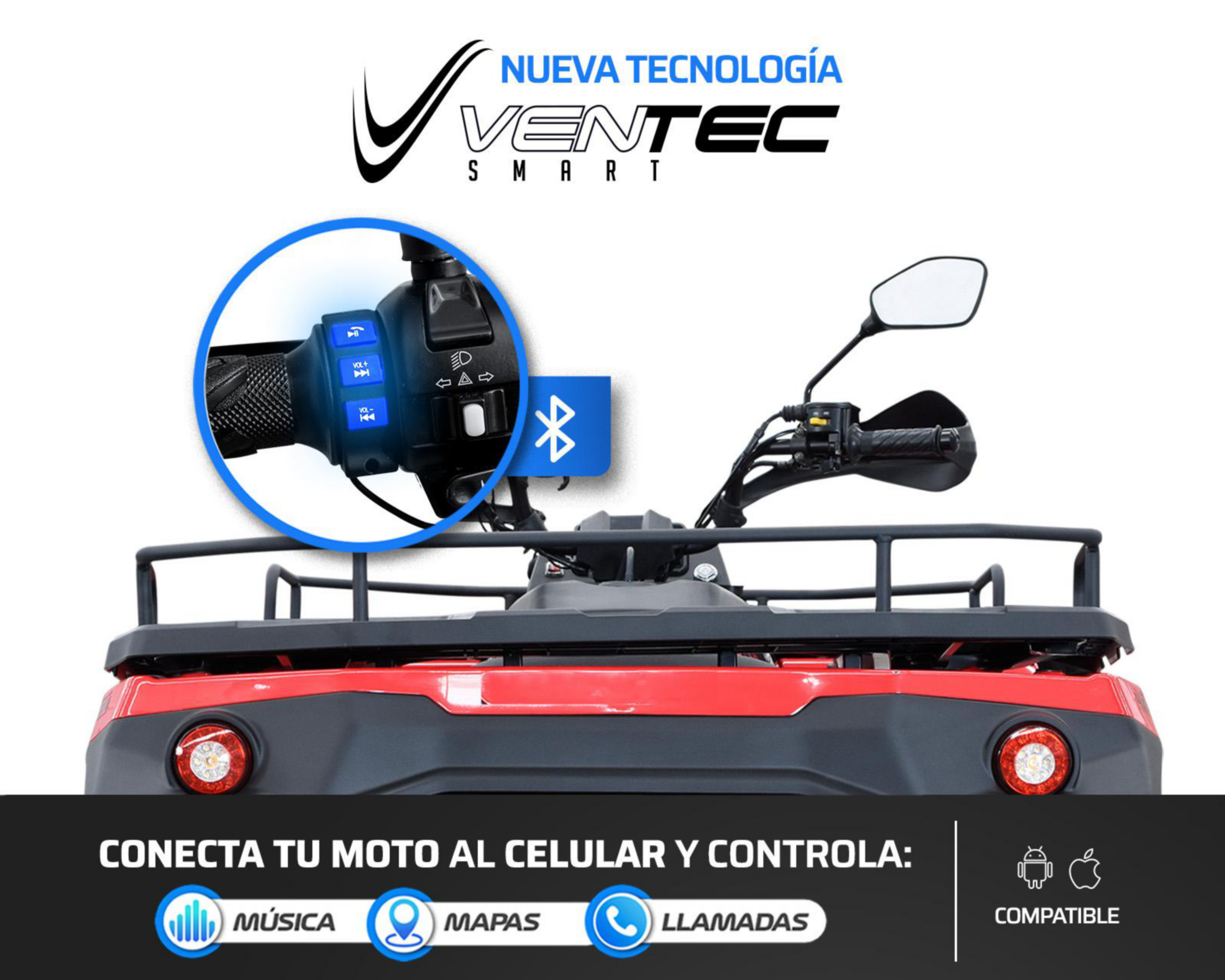 Foto 4 pulgar | Cuatrimoto Vento Rex 350 cc 2025