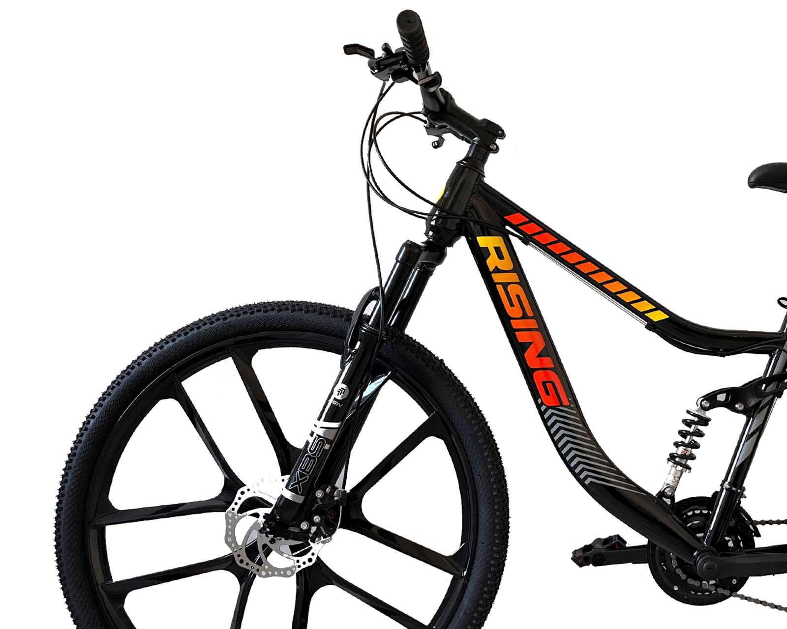 Foto 4 pulgar | Bicicleta de Montaña Rising Dynami HD 27.5" Negra
