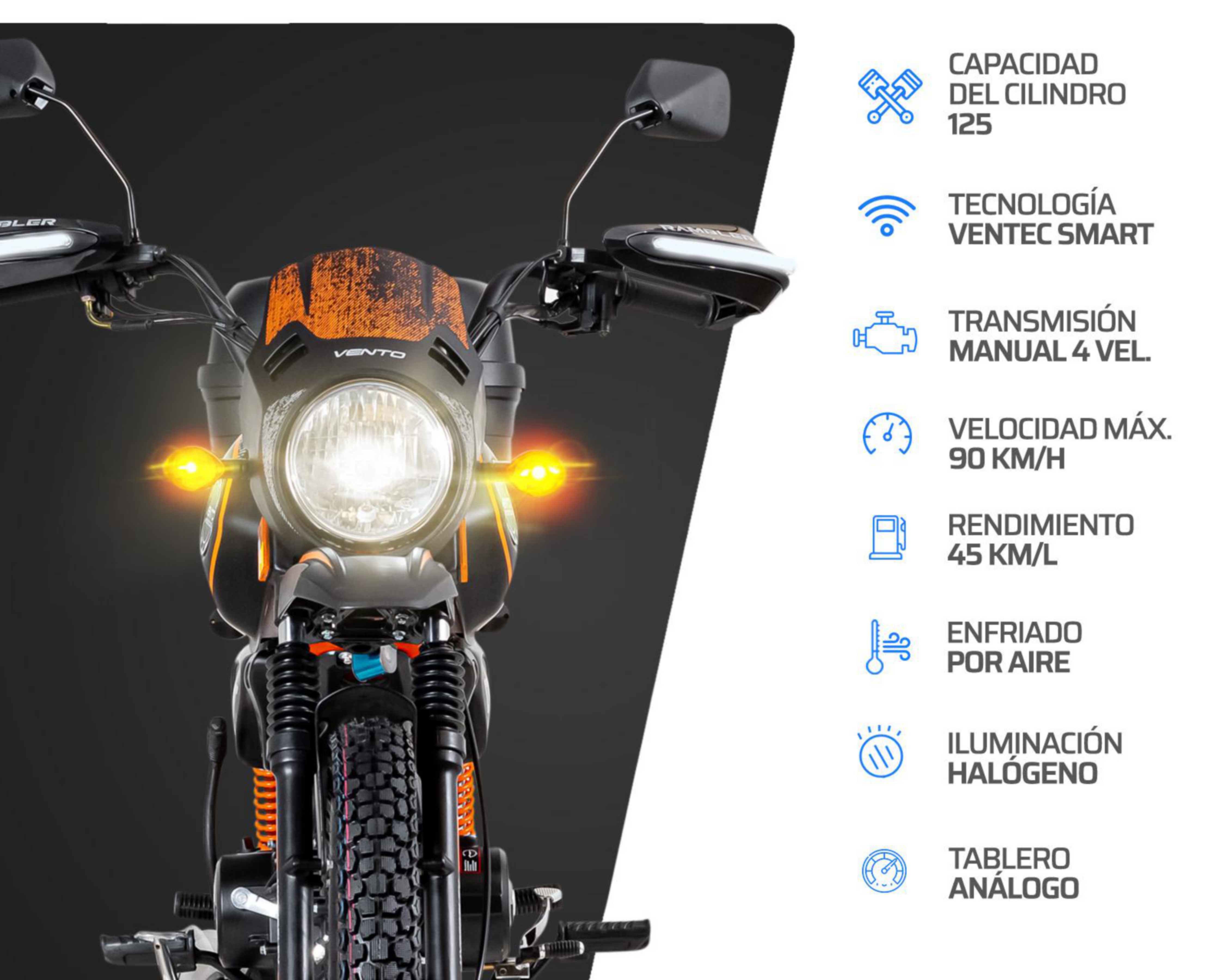 Foto 6 pulgar | Motocicleta Vento Rambler 125 cc 2025