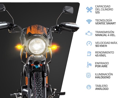 Foto 5 | Motocicleta Vento Rambler 125 cc 2025