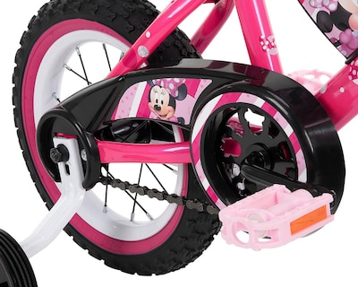 Foto 4 | Bicicleta Infantil Huffy Minnie 12 Rosa