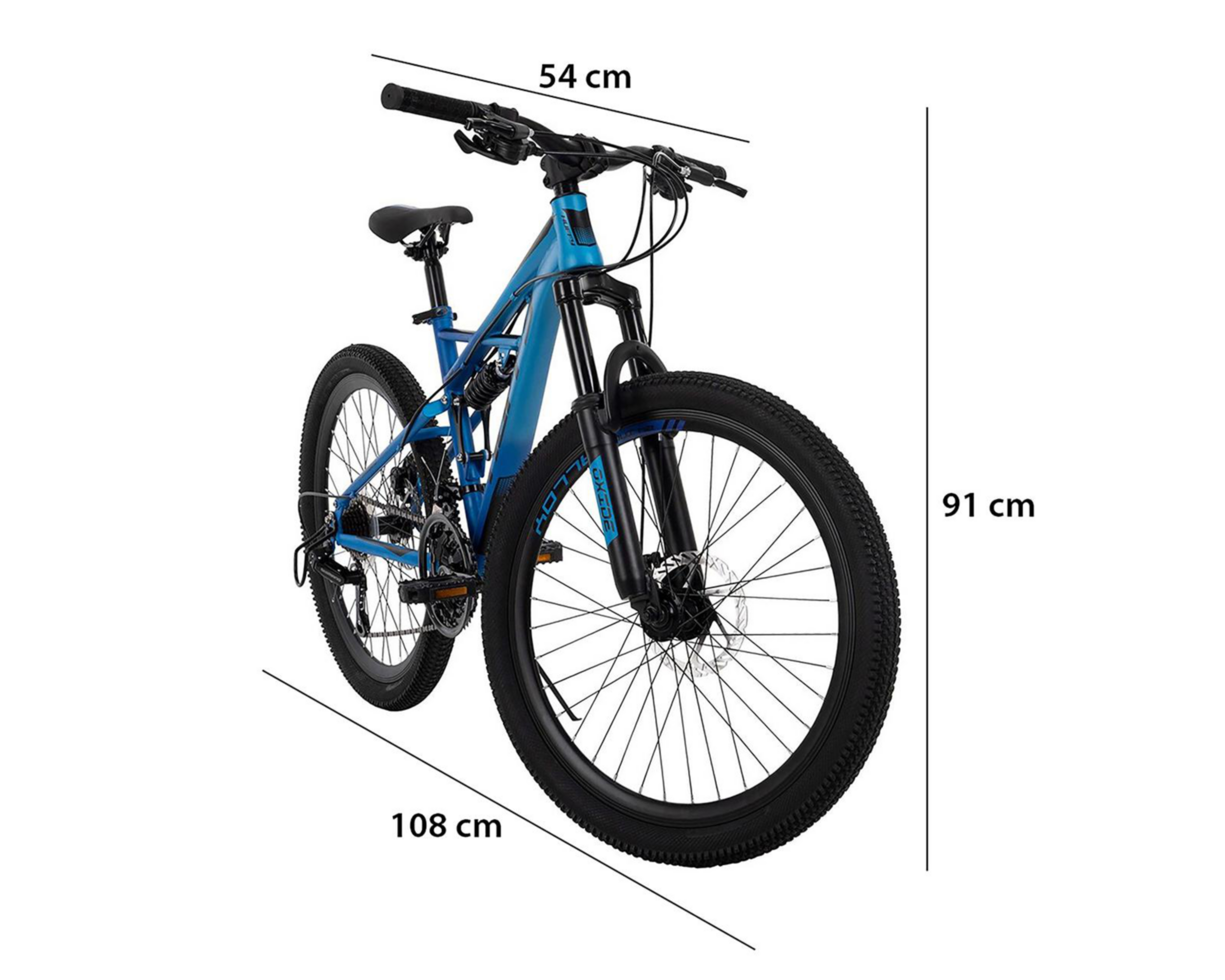 Foto 6 pulgar | Bicicleta Infantil Huffy Oxide Rodada 20 Azul