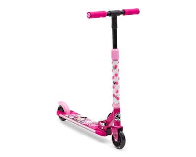 Foto 2 | Bicicleta y Scooter Infantil Huffy Minnie Rodada 16 Rosa