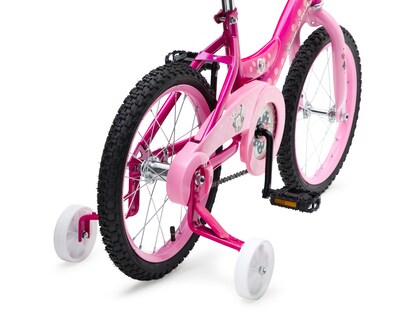 Foto 6 | Bicicleta y Scooter Infantil Huffy Minnie Rodada 16 Rosa