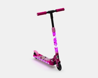 Foto 8 | Bicicleta y Scooter Infantil Huffy Minnie Rodada 16 Rosa