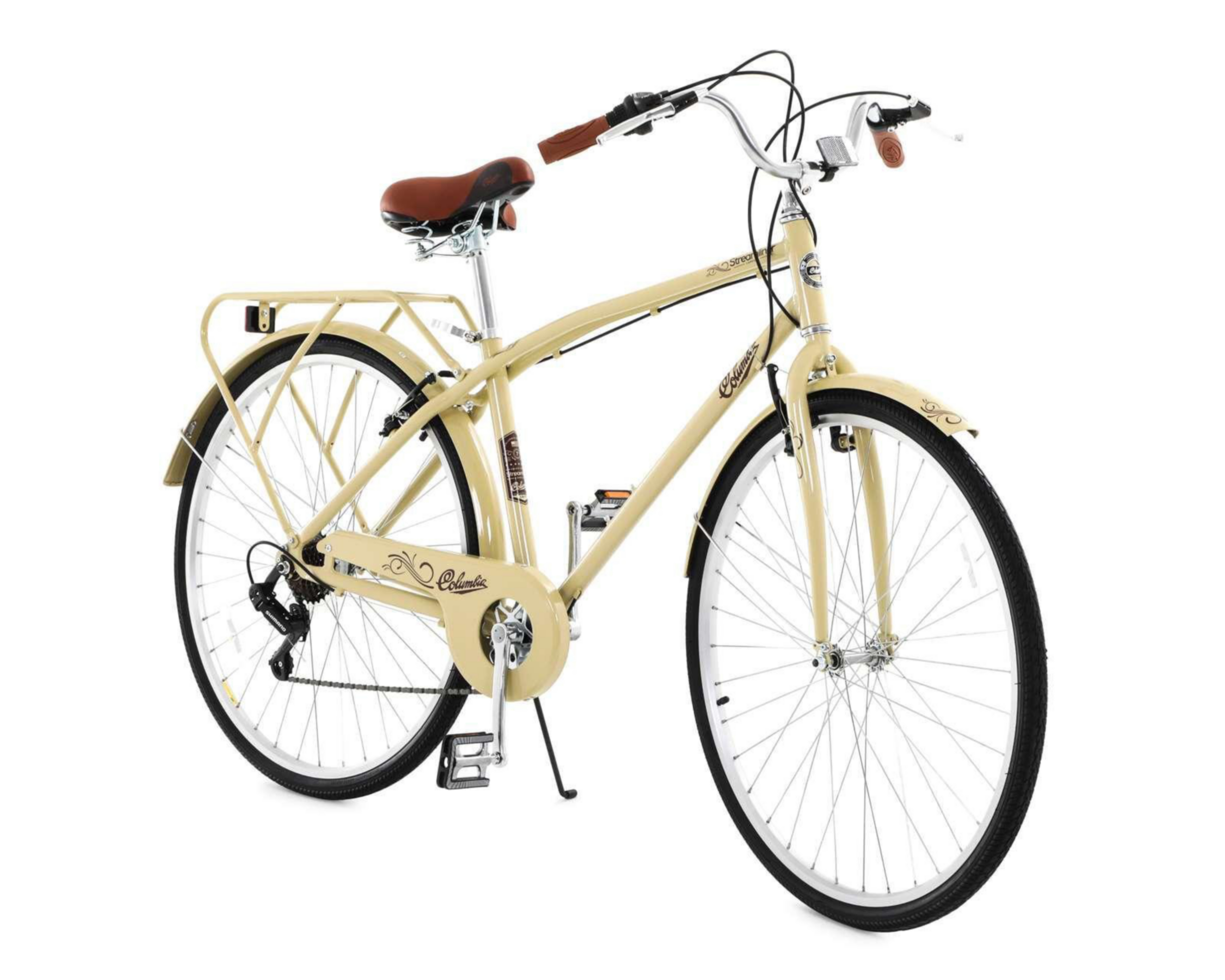 Bicicleta Urbana Columbia Beige