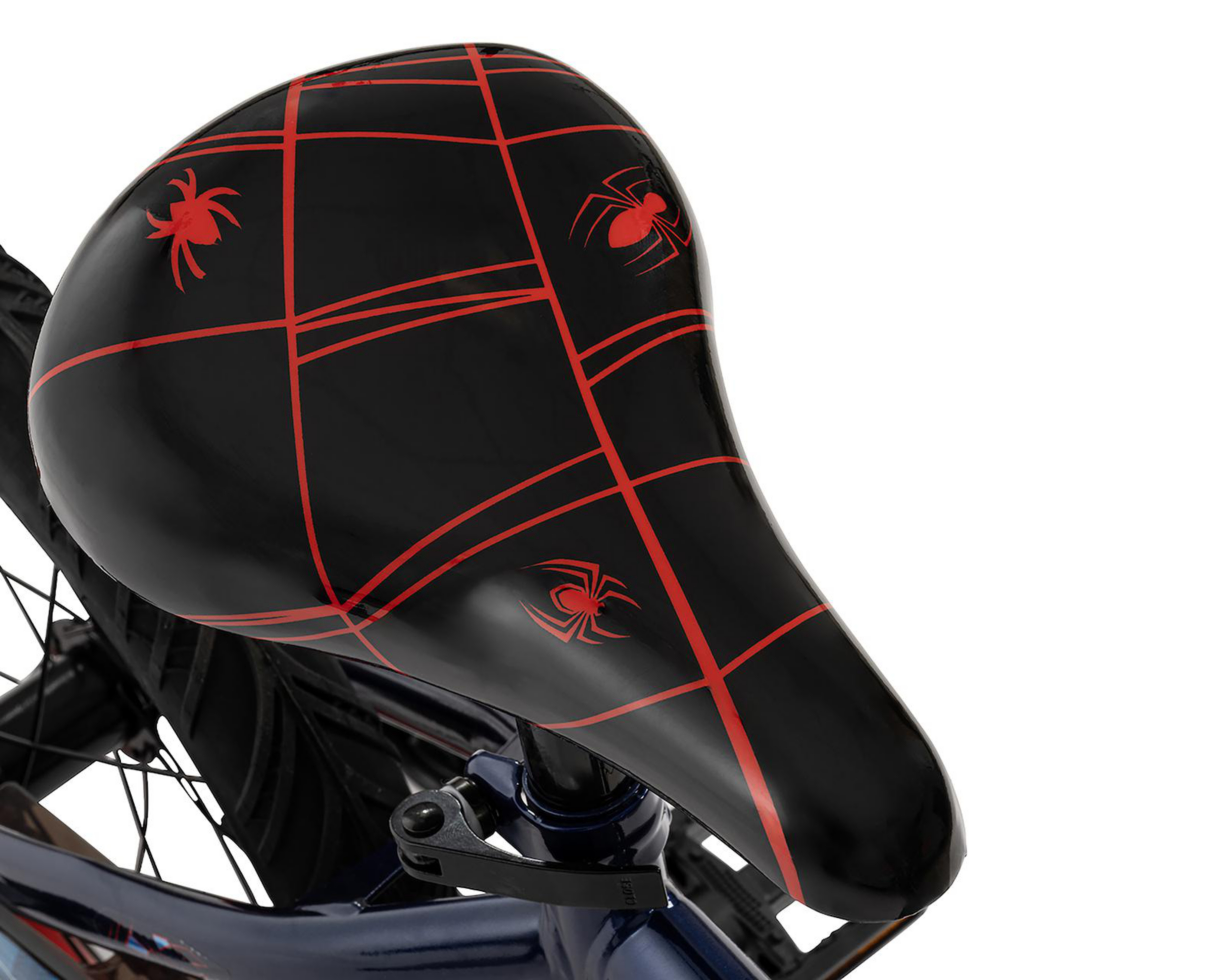 Foto 5 pulgar | Bicicleta y Scooter Infantil Huffy Spider-Man Rodada 16 Negra