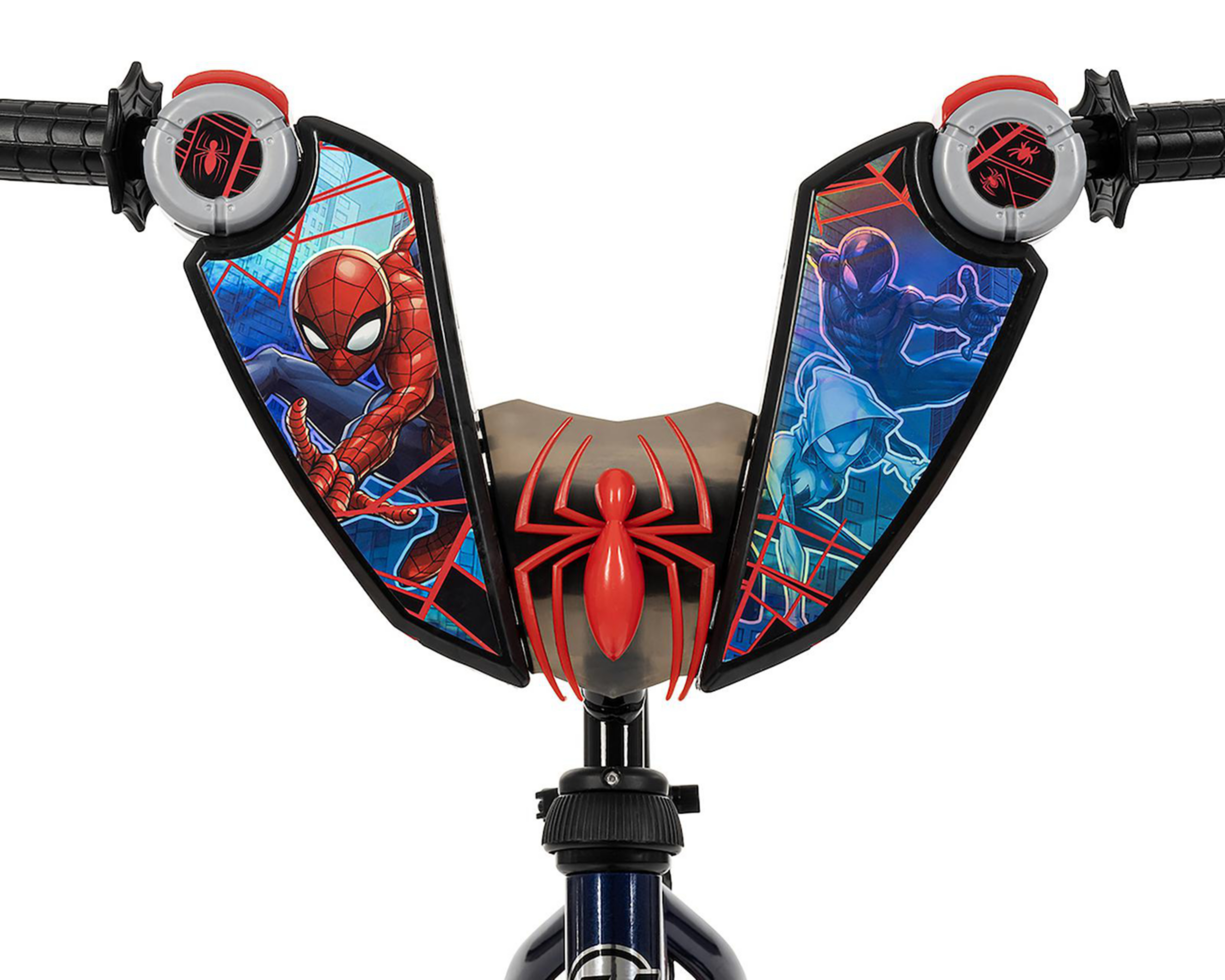 Foto 6 pulgar | Bicicleta y Scooter Infantil Huffy Spider-Man Rodada 16 Negra