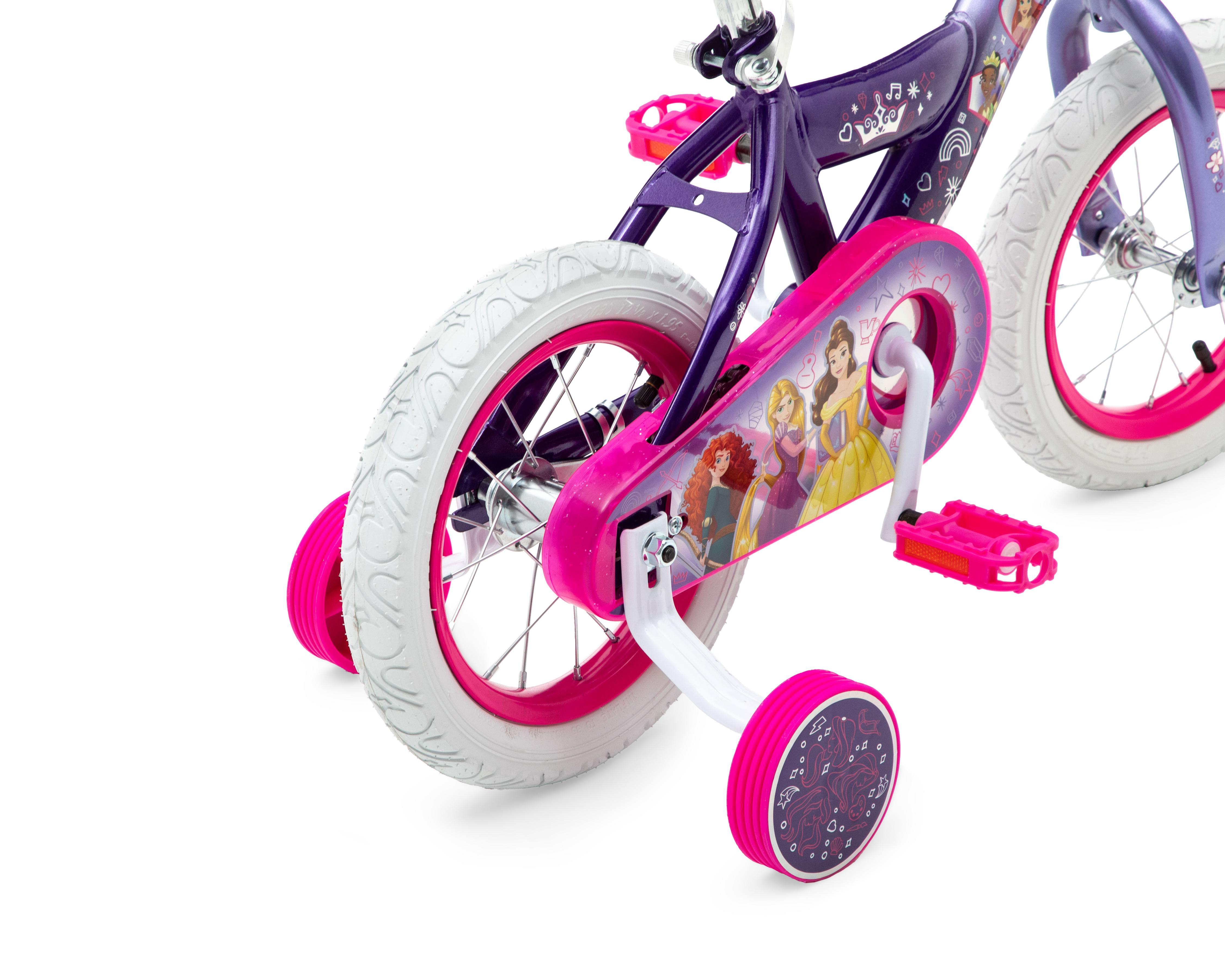 Foto 4 | Bicicleta Infantil Huffy Princess Rodada 12 Rosa