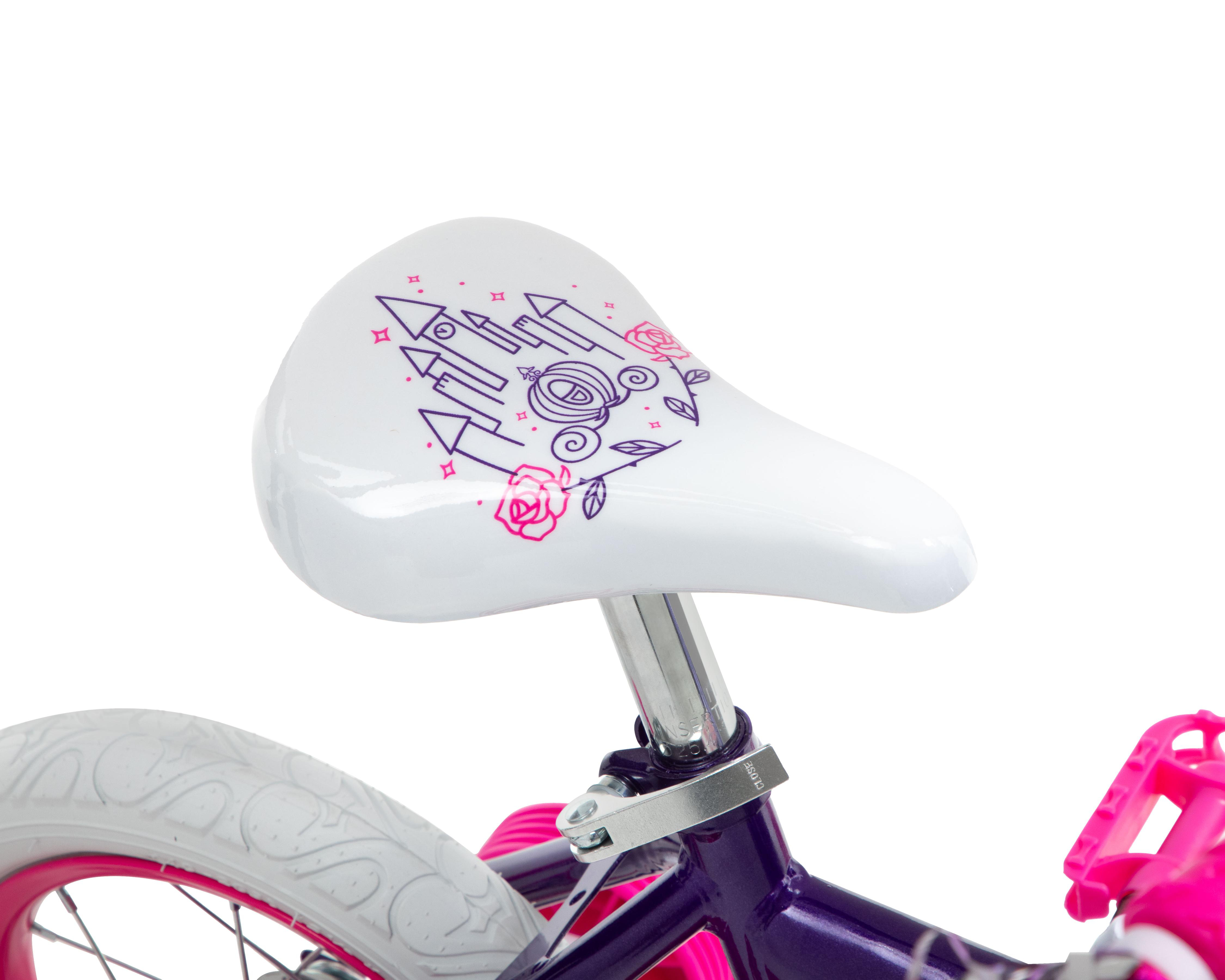 Foto 5 | Bicicleta Infantil Huffy Princess Rodada 12 Rosa