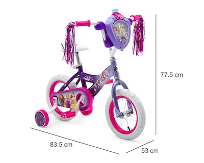 Foto 6 | Bicicleta Infantil Huffy Princess Rodada 12 Rosa